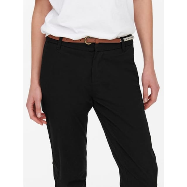 ONLY Chinohose »ONLBIANA COTTON BELT CHINO CC PNT« für kaufen | BAUR