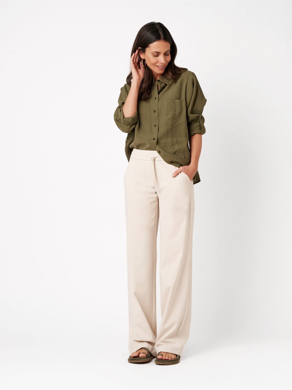 TONI Palazzohose »Jenny Wide«  aus bequemem Jersey