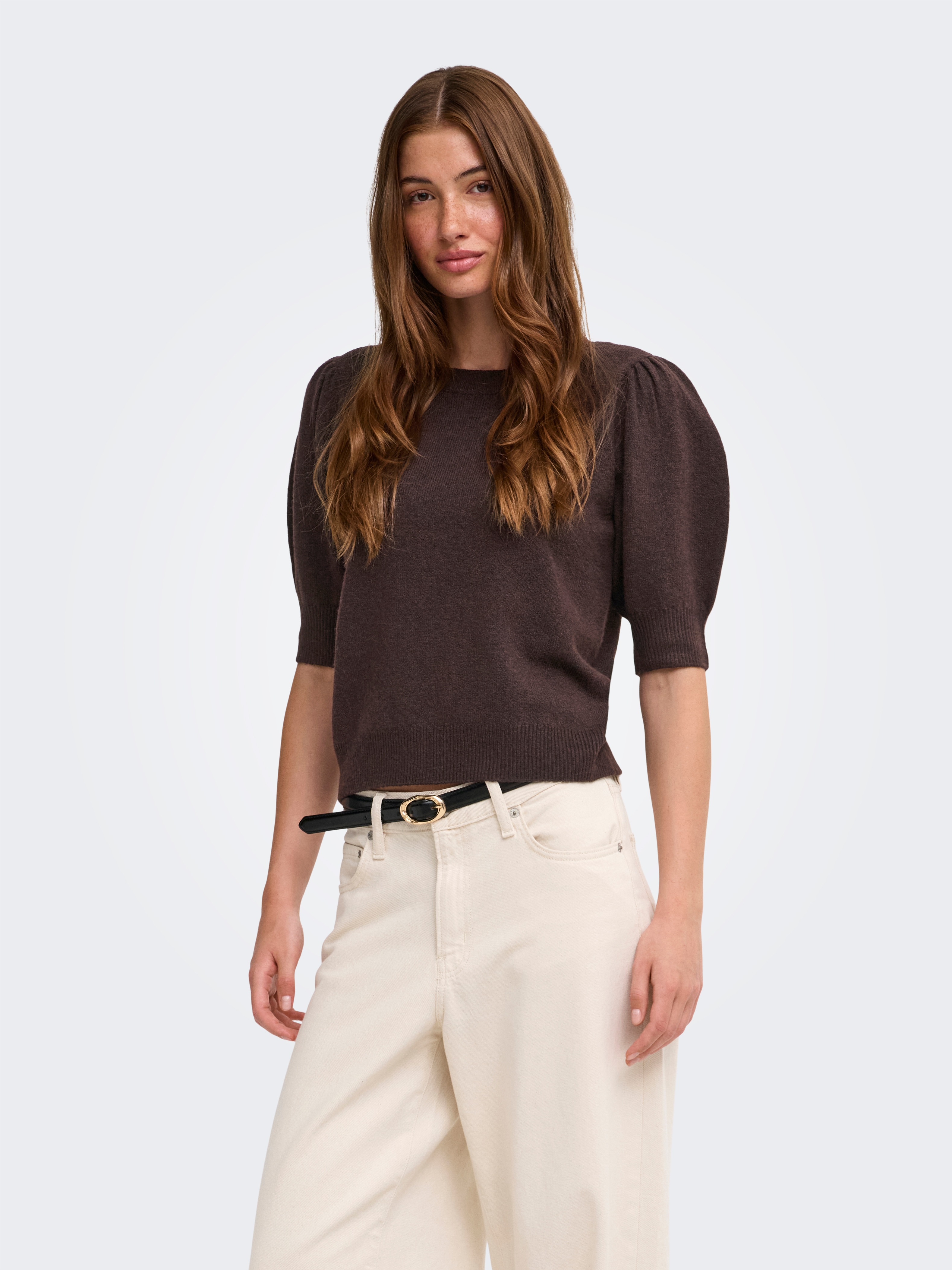 ONLY "ONLRICA LIFE 2/4 PULLOVER KNT NOOS" Materialmix, regular fit