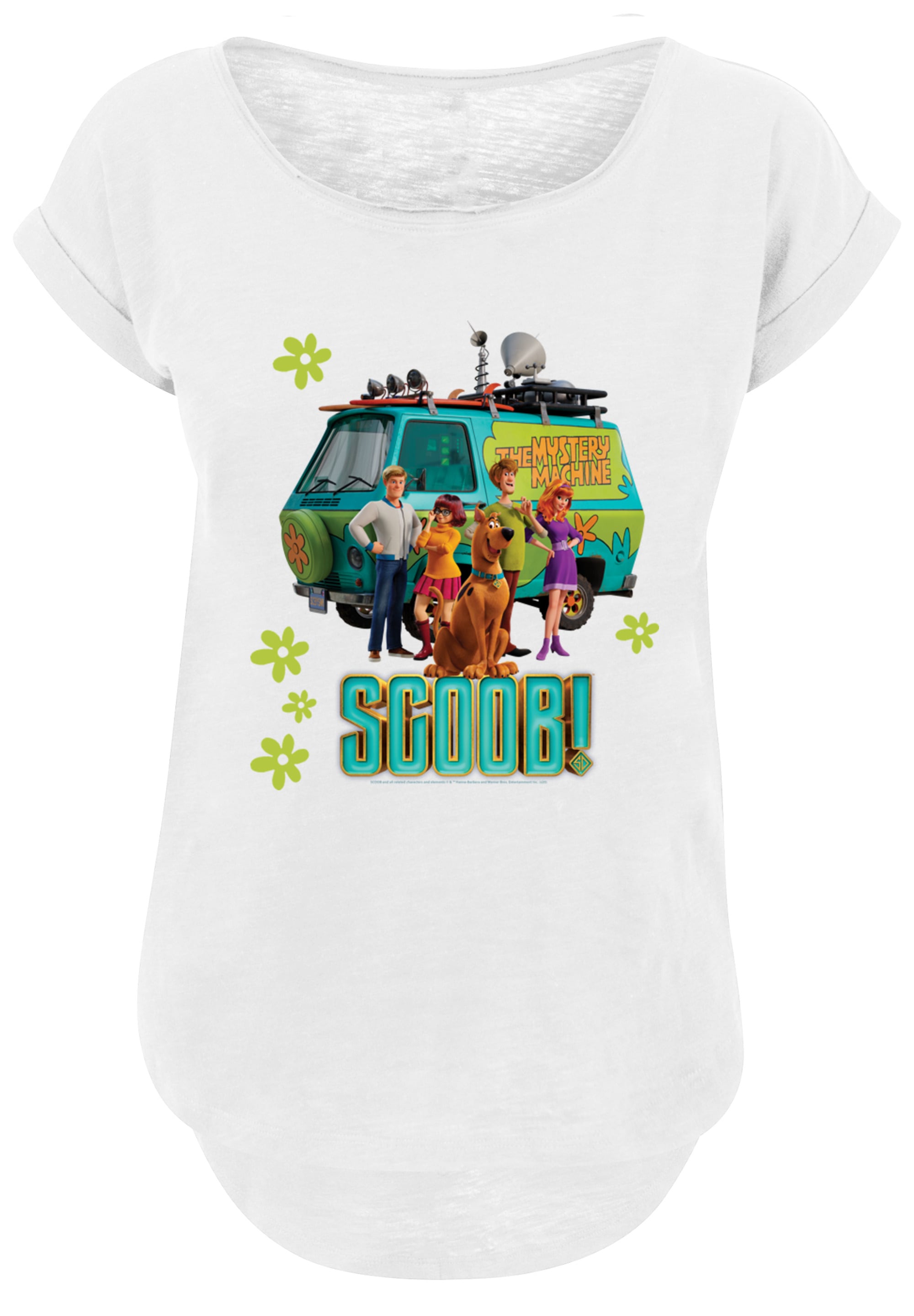 F4NT4STIC T-Shirt "Scooby Doo Mystery Inc Group", Damen,Premium Merch,Lang, günstig online kaufen