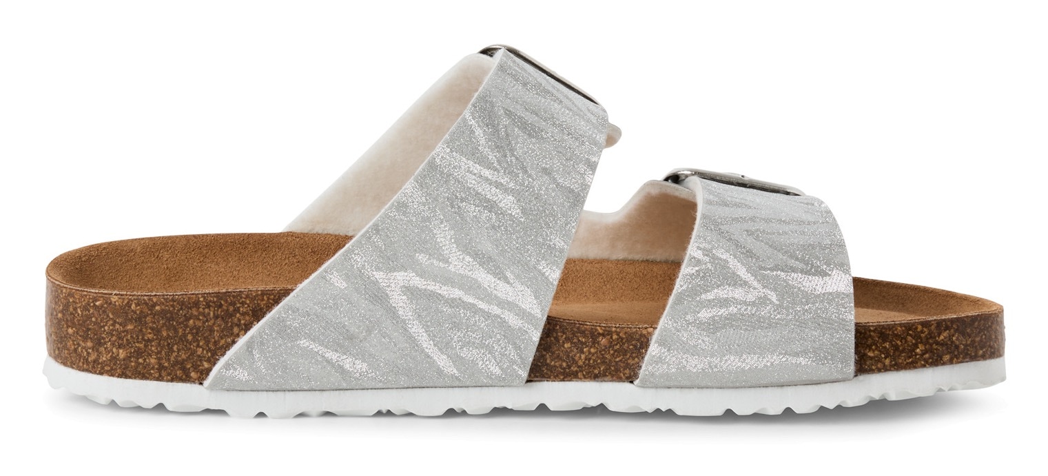 Tamaris Pantolette, Sommerschuh, Schlappen mit gepolstertem Fußbett