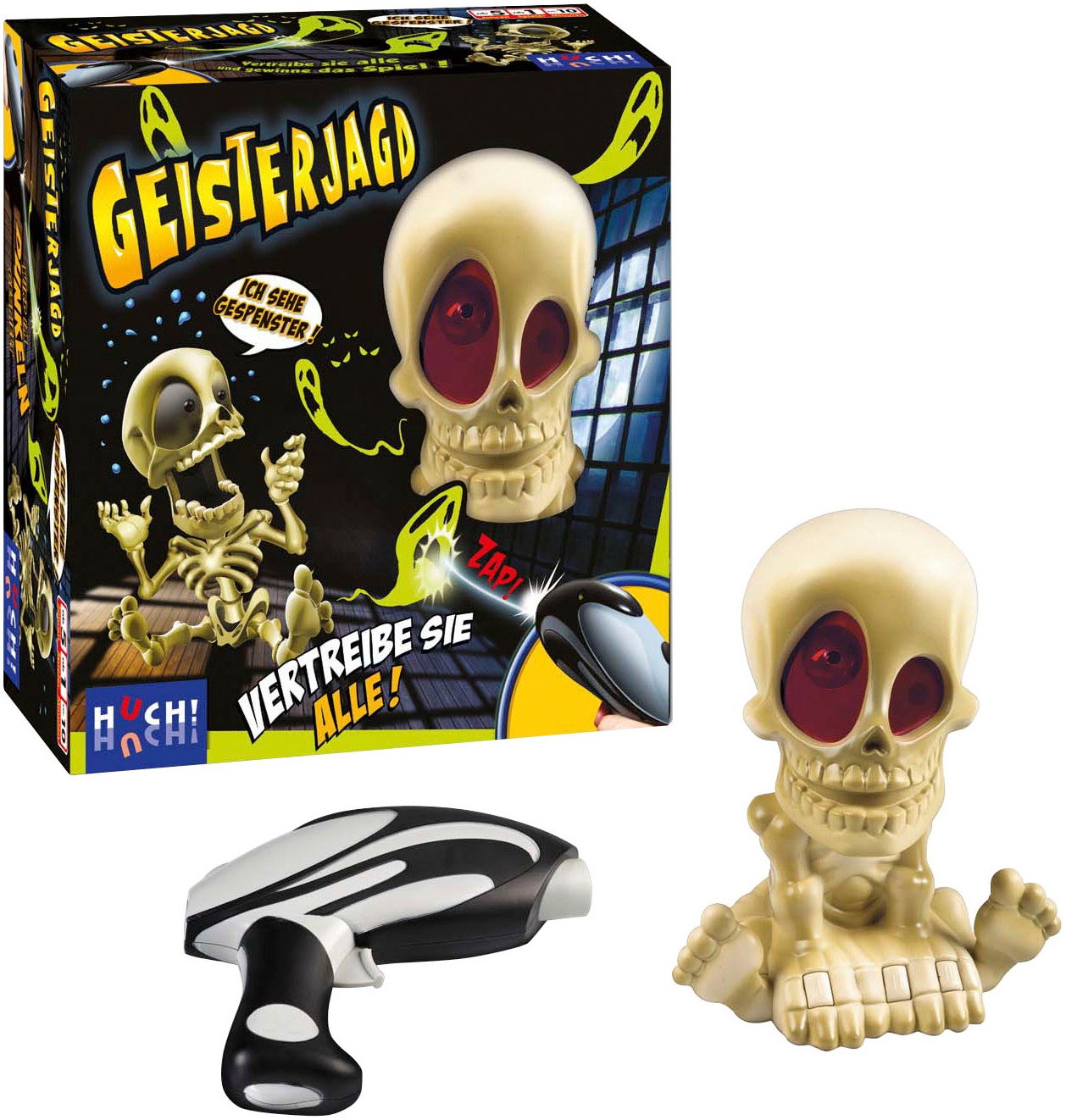 HUCH Kinder Spiel "Geisterjagd", bunt, Spiele