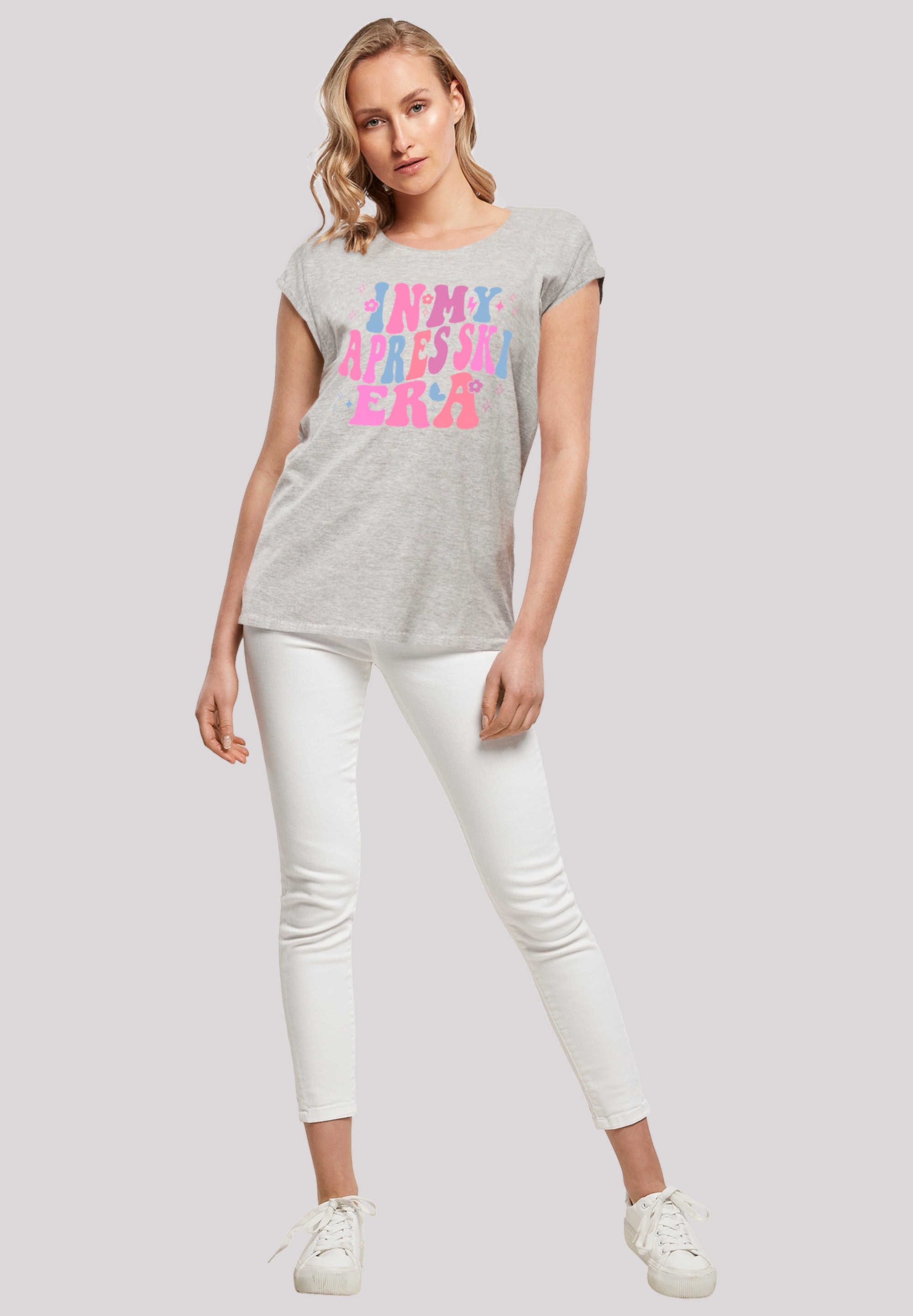 F4NT4STIC T-Shirt »In My Apres Ski Era Winter Urlaub«, Premium Qualität