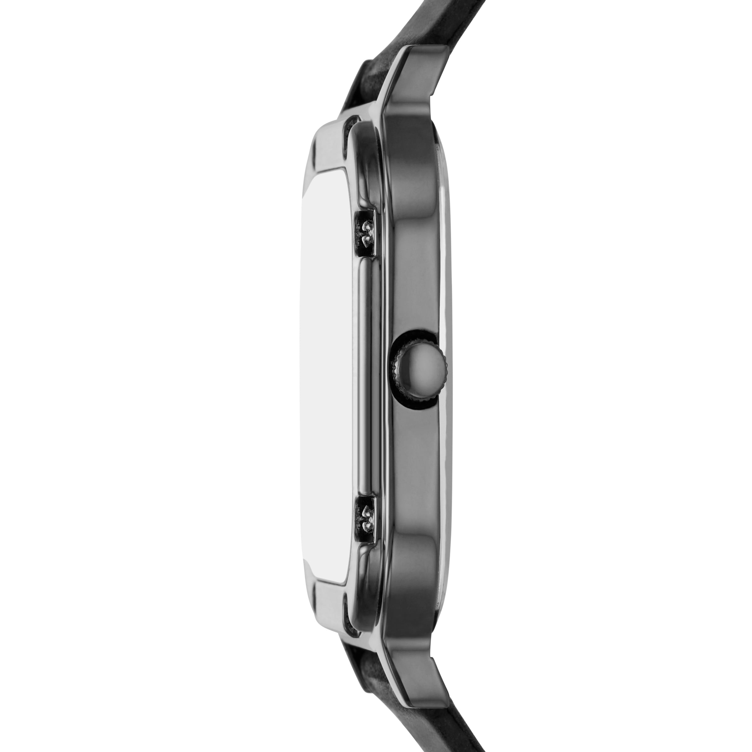 Skechers Quarzuhr »Bremerton« Armbanduhr, Lederarmband, analog, Tag