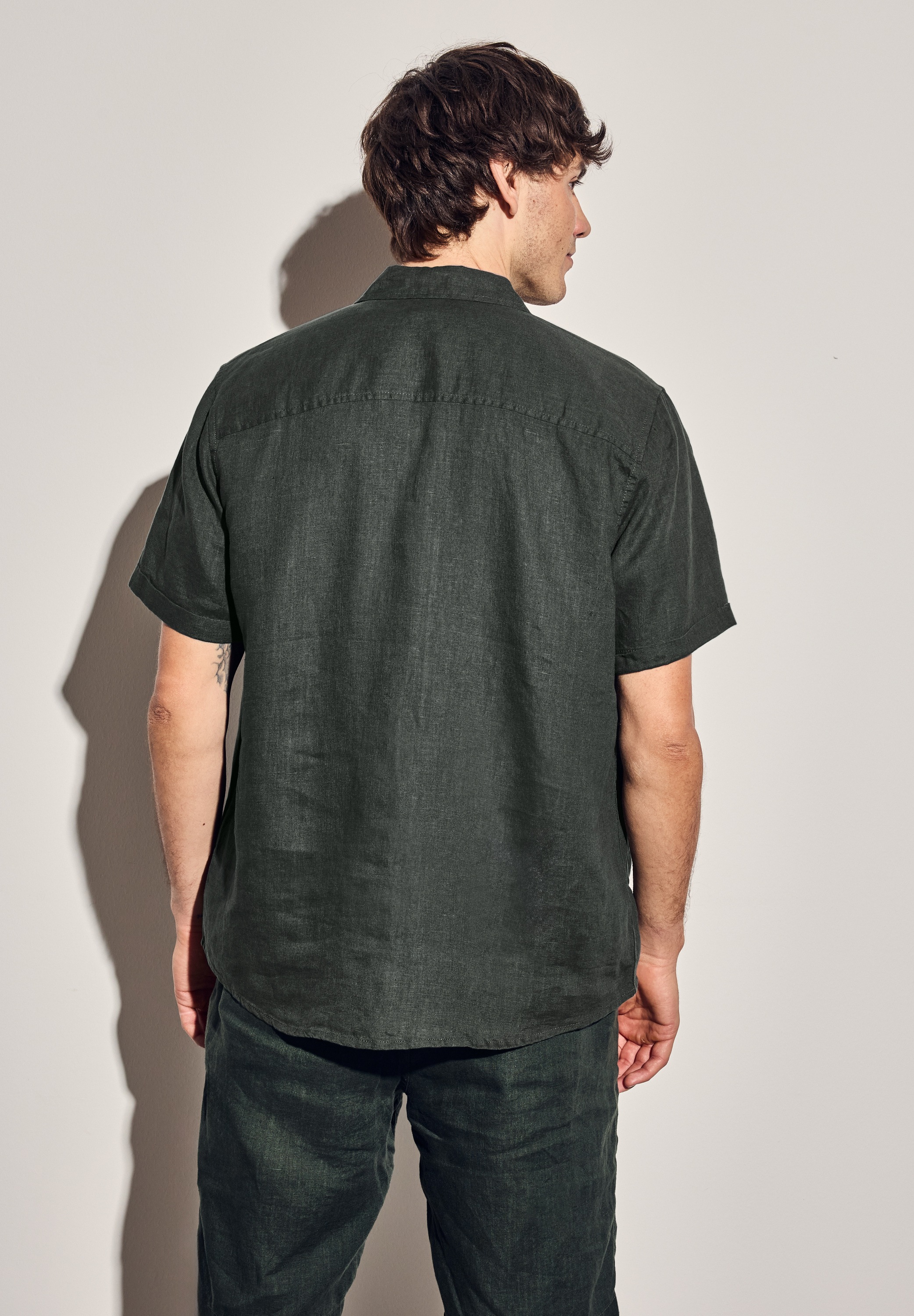 STREET ONE MEN Kurzarmhemd, mit Brusttasche günstig online kaufen