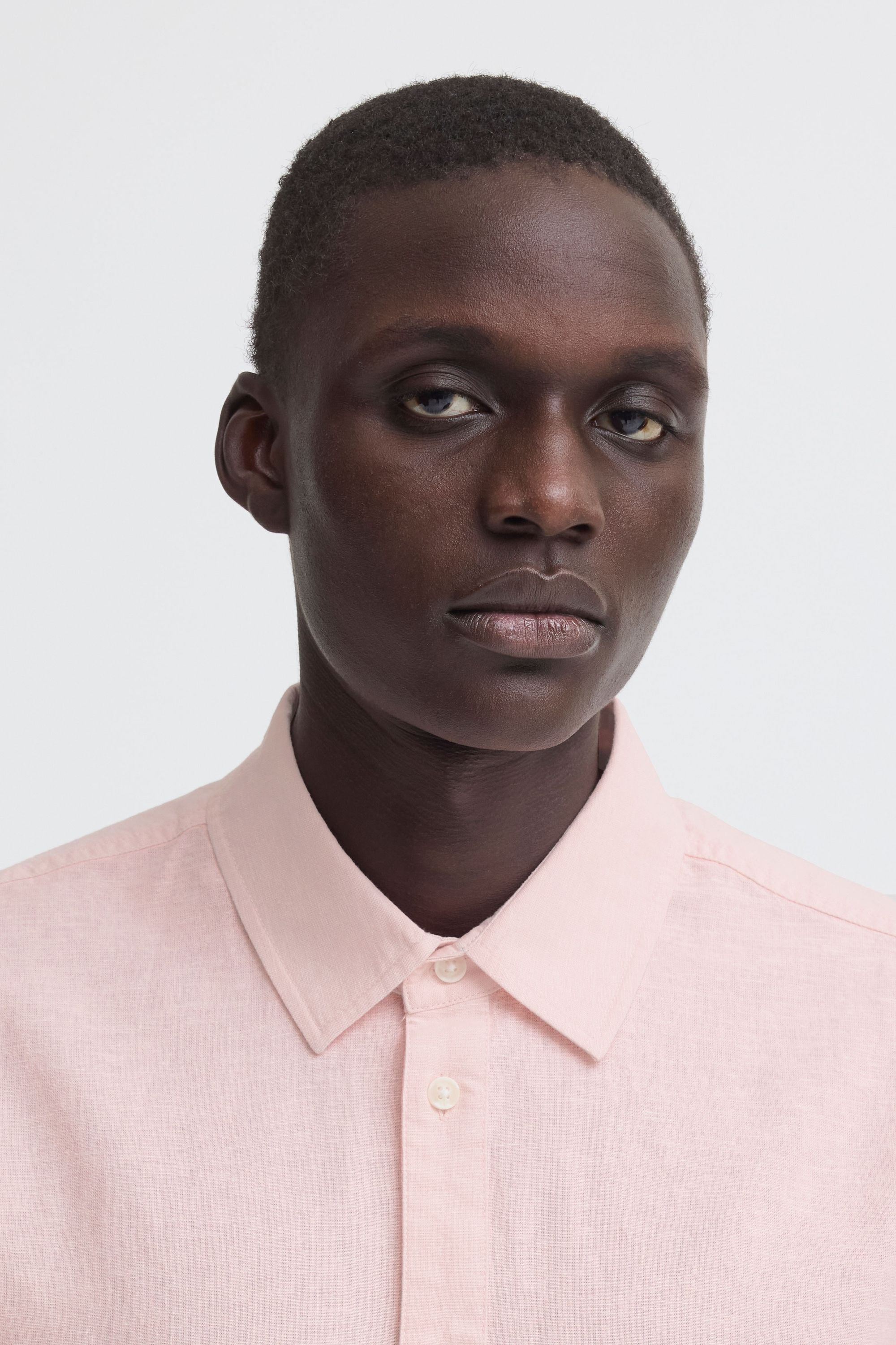 Blend Leinenhemd »BHAban Slub Linen Mix« Leinen-Mix Hemd in Melange-Optik