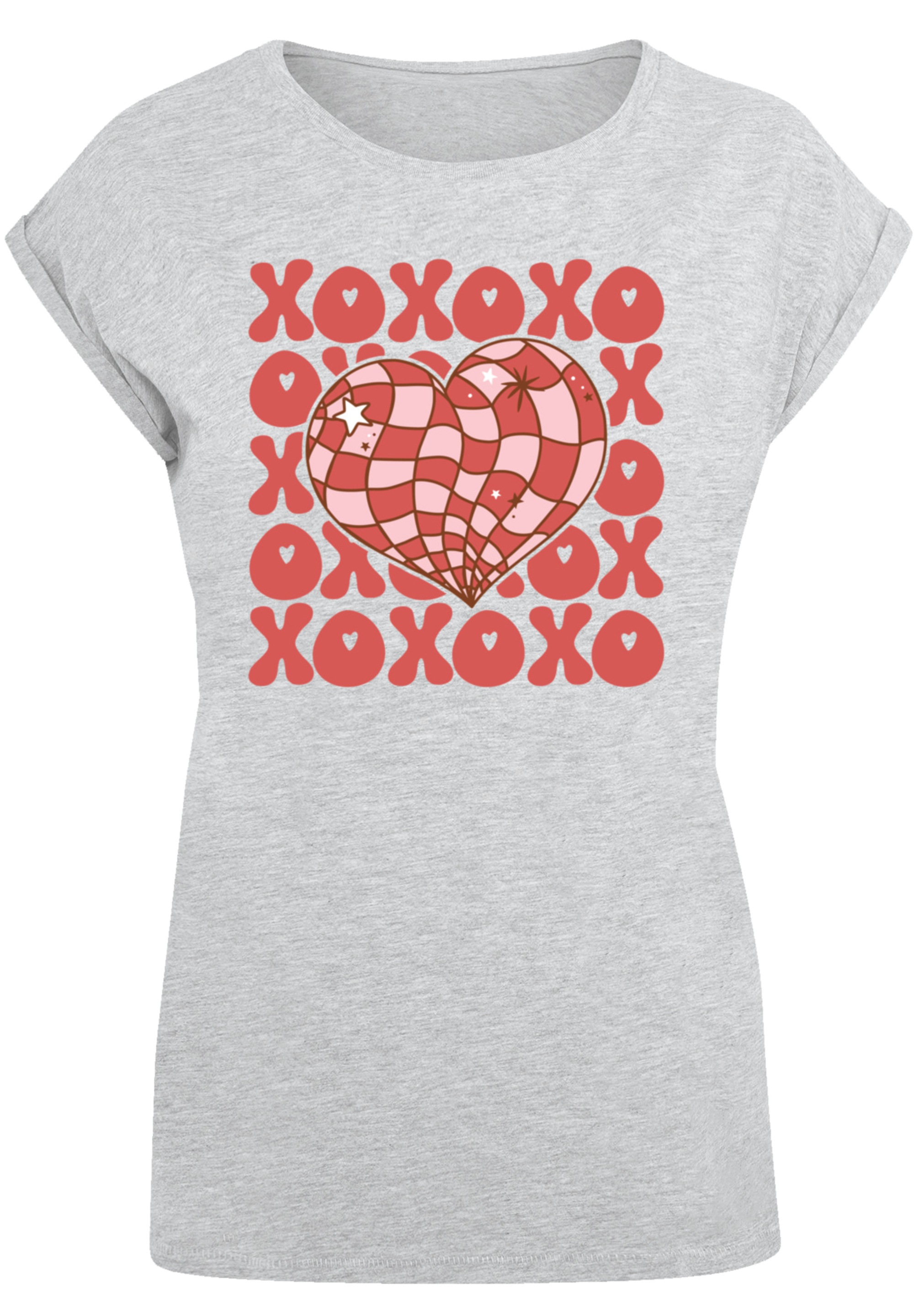 F4NT4STIC T-Shirt »XOXO Herz Love«, Premium Qualität