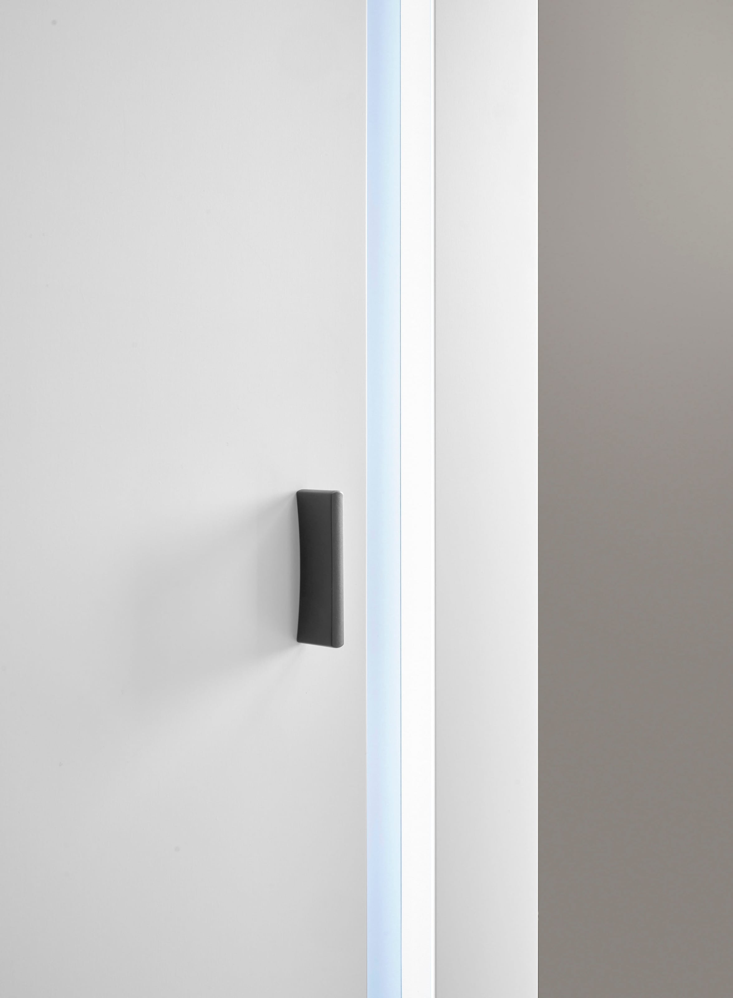 INOSIGN Mehrzweckschrank »LONG ISLAND«, (1 St.), in moderner Trendfarbe,inklusive senkrechter Beleuchtung,Breite 55 cm