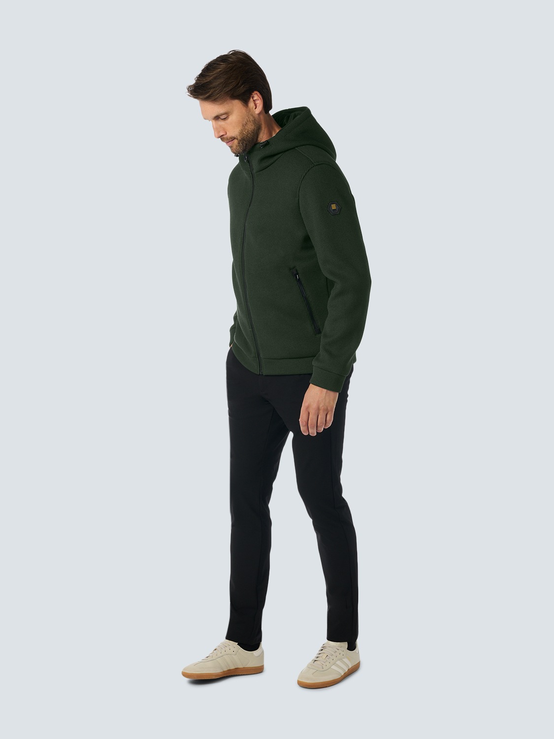 NO EXCESS Softshelljacke »No Excess Jacke mit Kapuze«