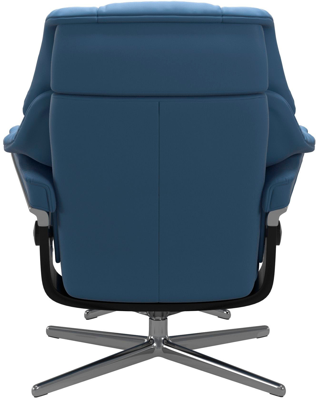 Stressless® Fußhocker »Reno«, mit Cross Base, Größe S, M & L, Holzakzent Schwarz