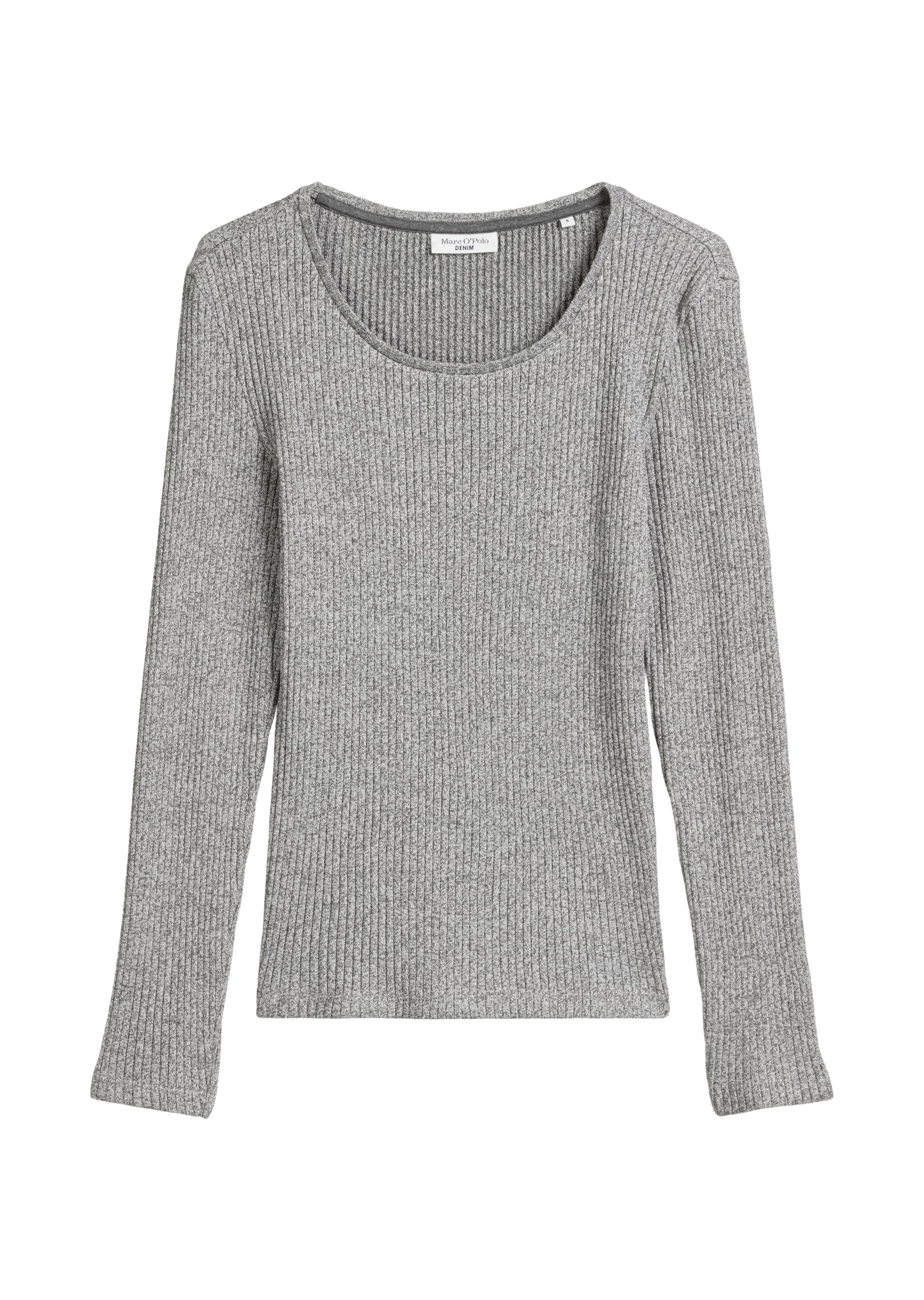 Marc O'Polo DENIM Langarmshirt »aus Rippjersey«
