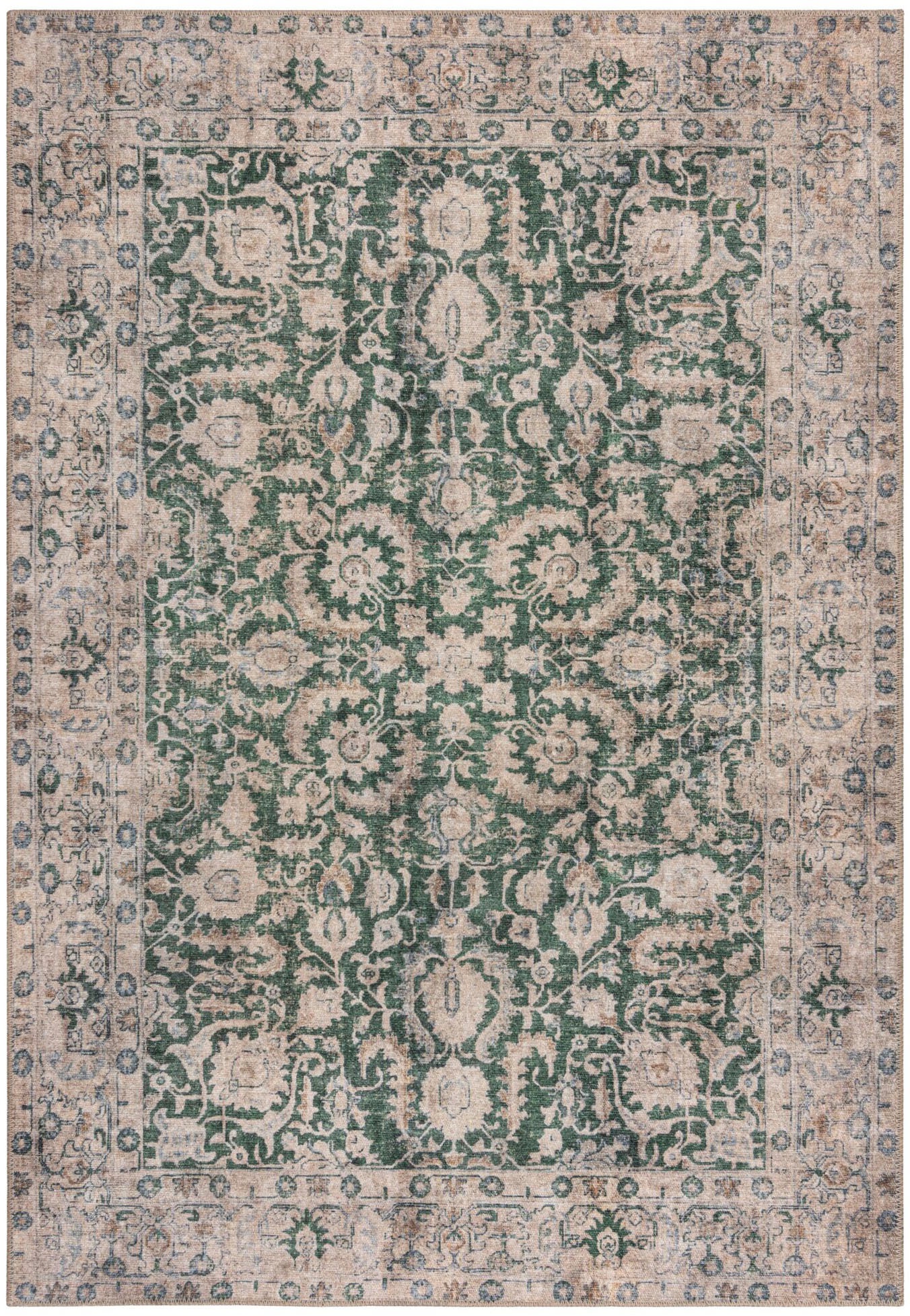 FLAIR RUGS Teppich "Beau Floral" rechteckig 2 mm Höhe Waschbarer Vintage Te günstig online kaufen