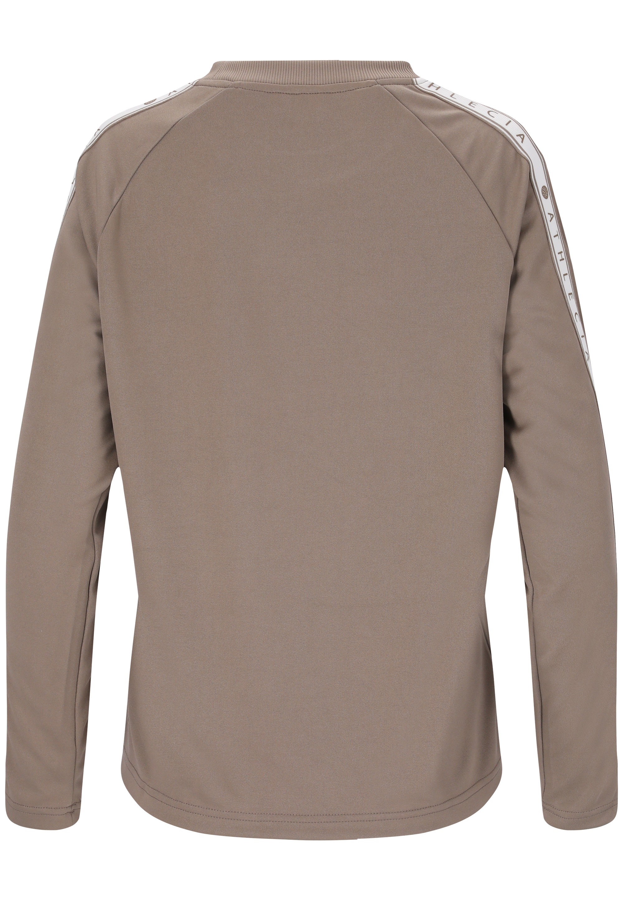 ATHLECIA Langarmshirt »SELLA«, (1 tlg.), mit hippen Logoprint-Streifen  bestellen | BAUR | Rundhalsshirts