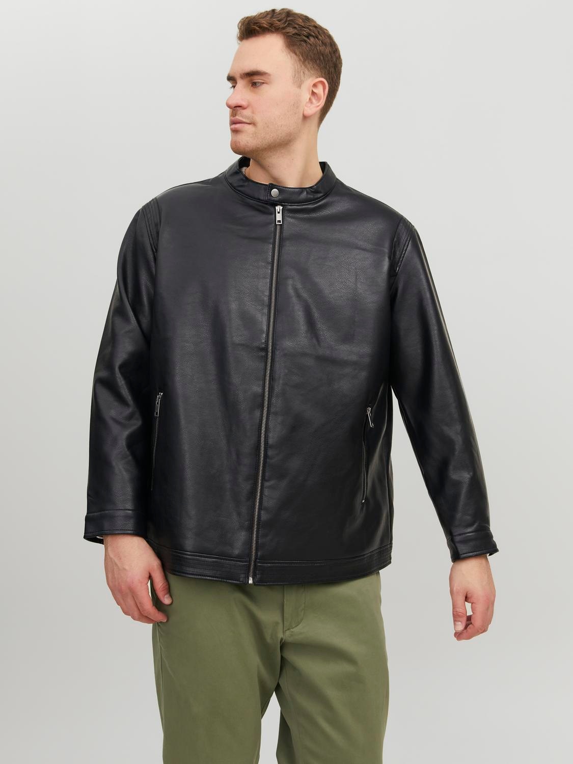 Bikerjacke »JJEROCKY CLEAN JACKET NOOS PLS«