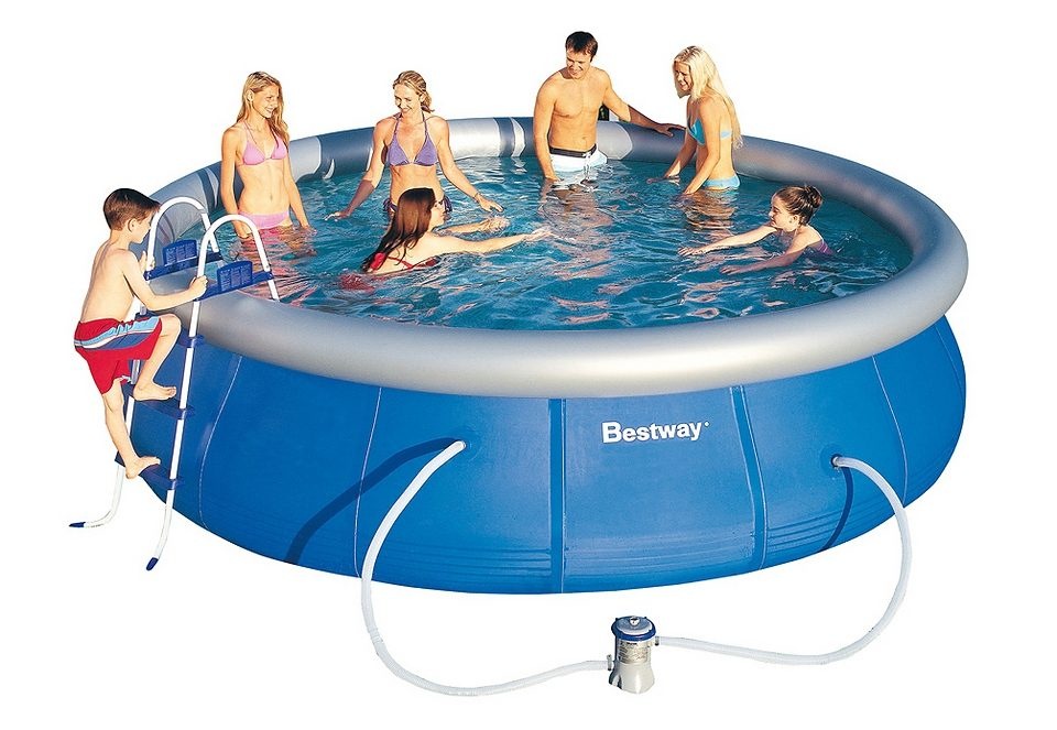 Bestway Pool »Fast Set Familienpool 457«, (Set) online