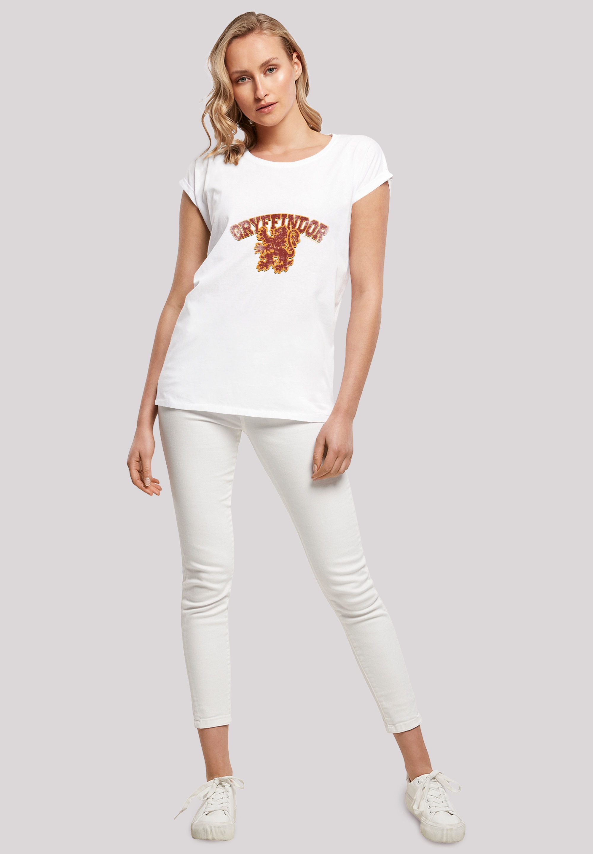F4NT4STIC T-Shirt »Harry Potter Gryffindor Sport Emblem«, Damen,Premium Merch,Regular-Fit,Kurze Ärmel,Bedruckt