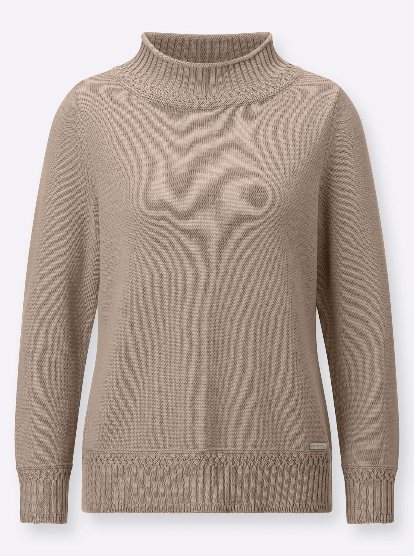Casual Looks Stehkragenpullover »Stehkragen-Pullover«
