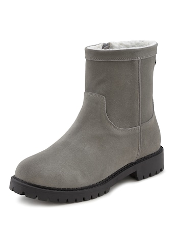 LASCANA Winterstiefel iš Leder Warmfutter ir P...