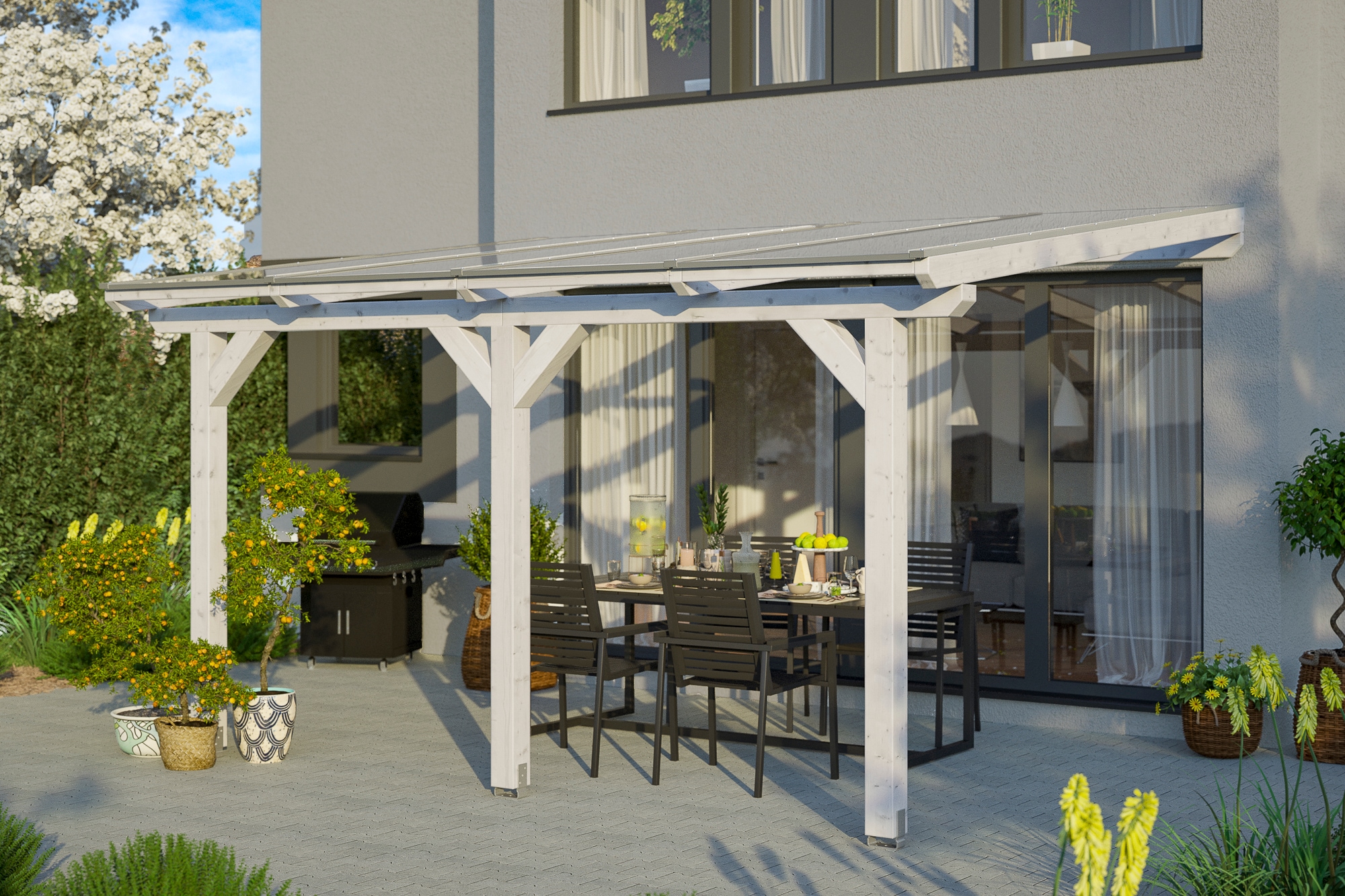 Skanholz Terrassendach "Bormio" günstig online kaufen