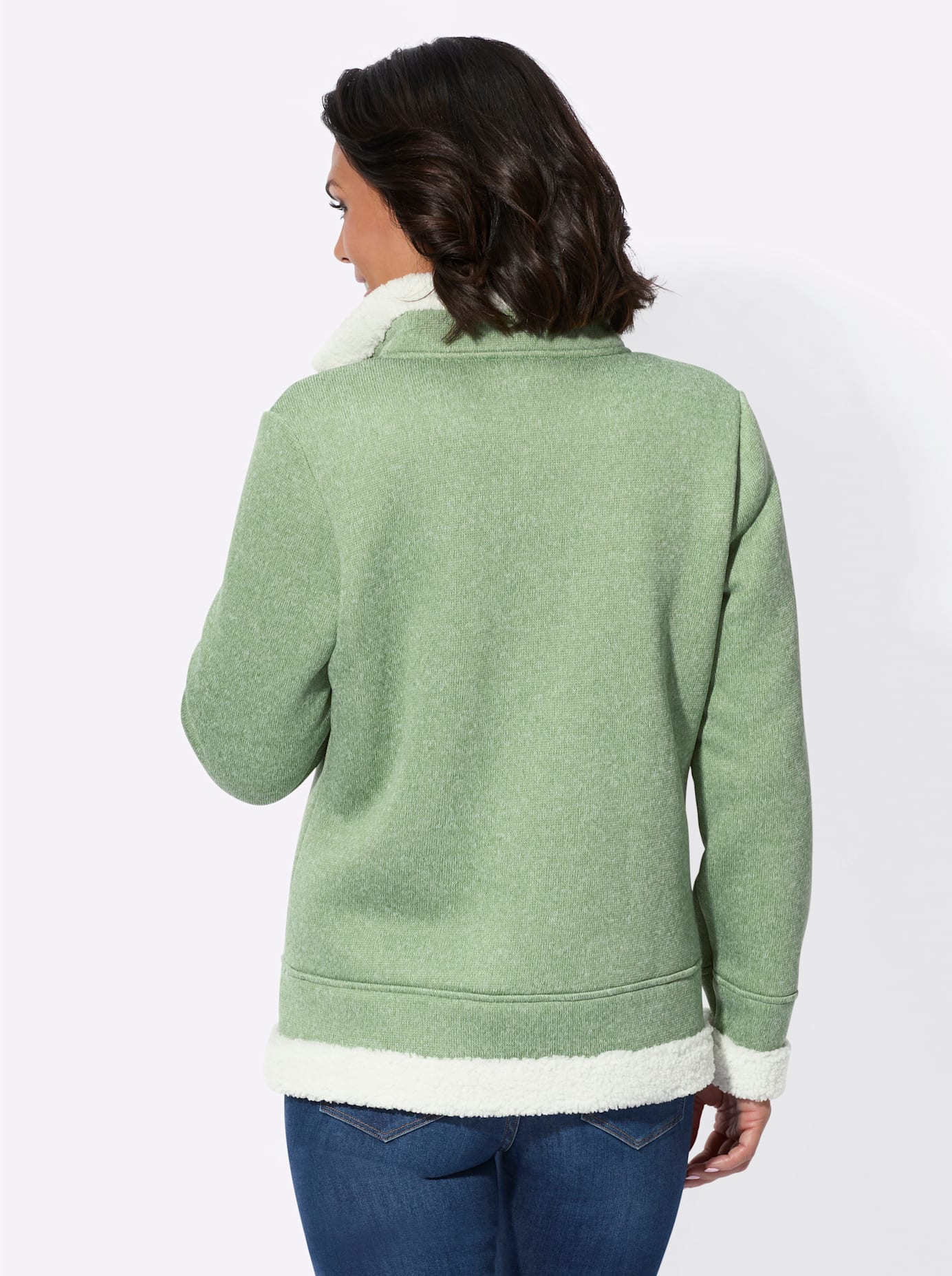 Thumbnail - Casual Looks Strickfleecejacke