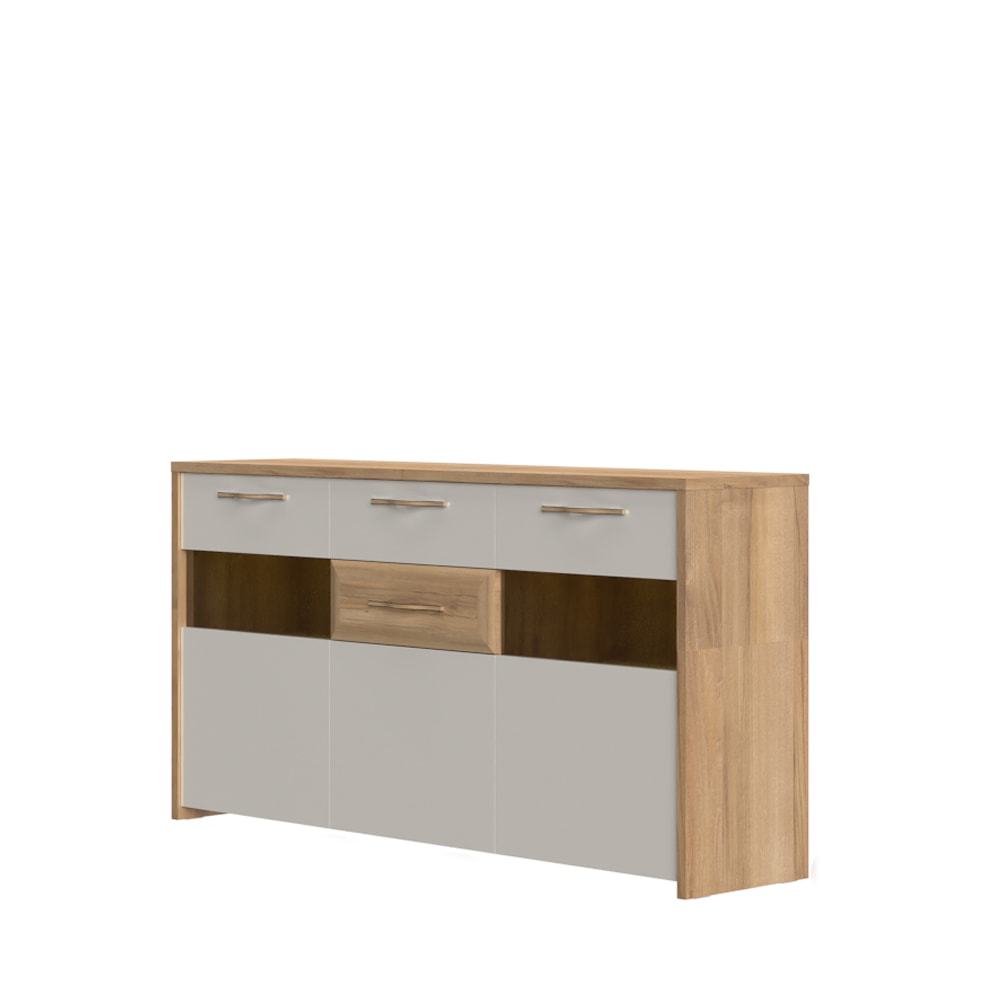 Home affaire Kommode "Gala", (H/B/T): 45/172/41cm), UV lackiert, kratzfest, günstig online kaufen