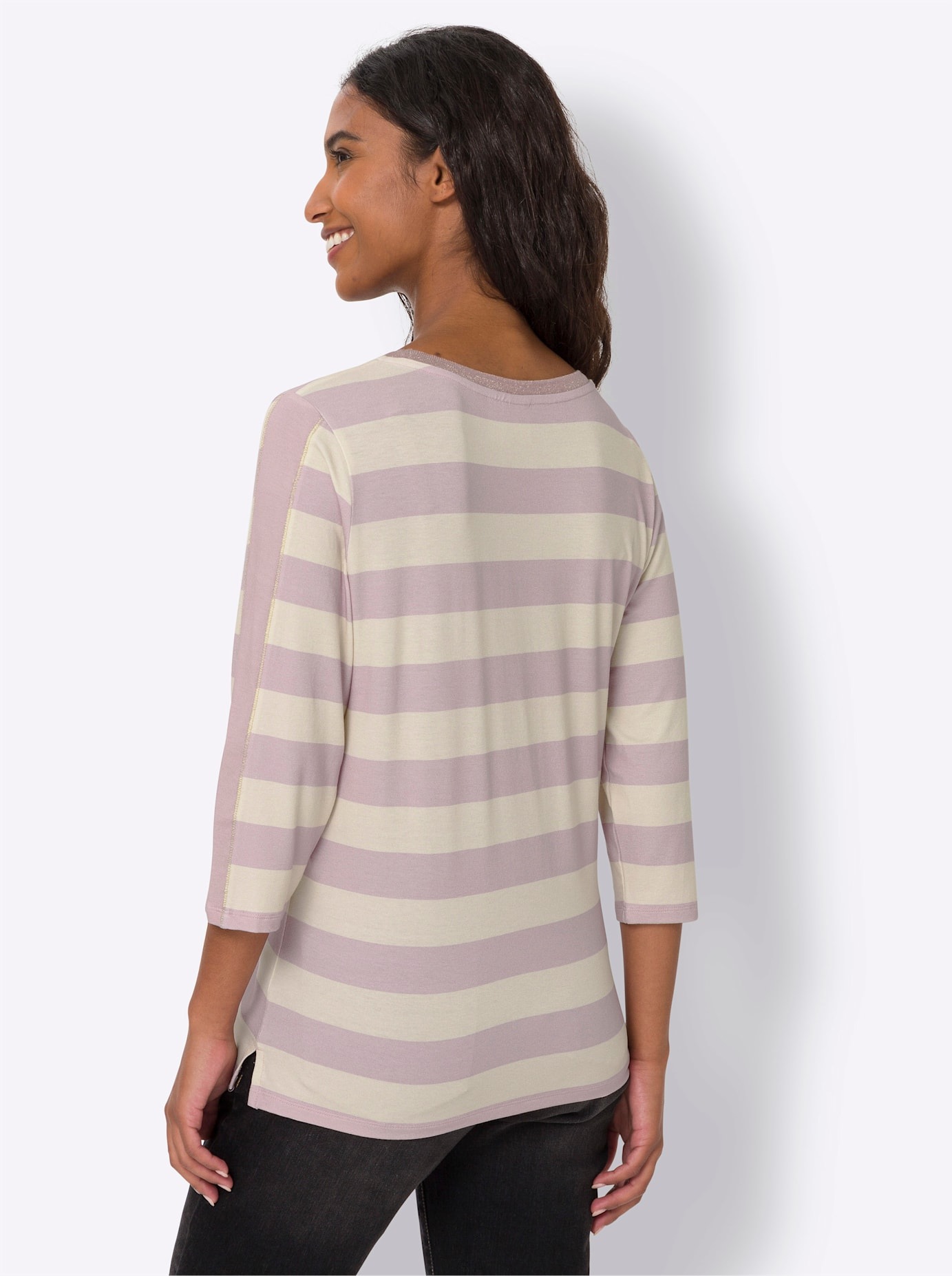 heine 3/4-Arm-Shirt "Druck-Shirt" 1 Stk. günstig online kaufen