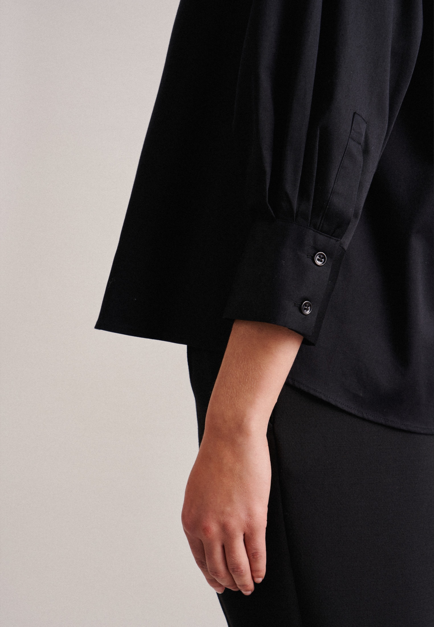 seidensticker Klassische Bluse »Schwarze Rose«, Tunika Uni kaufen | BAUR