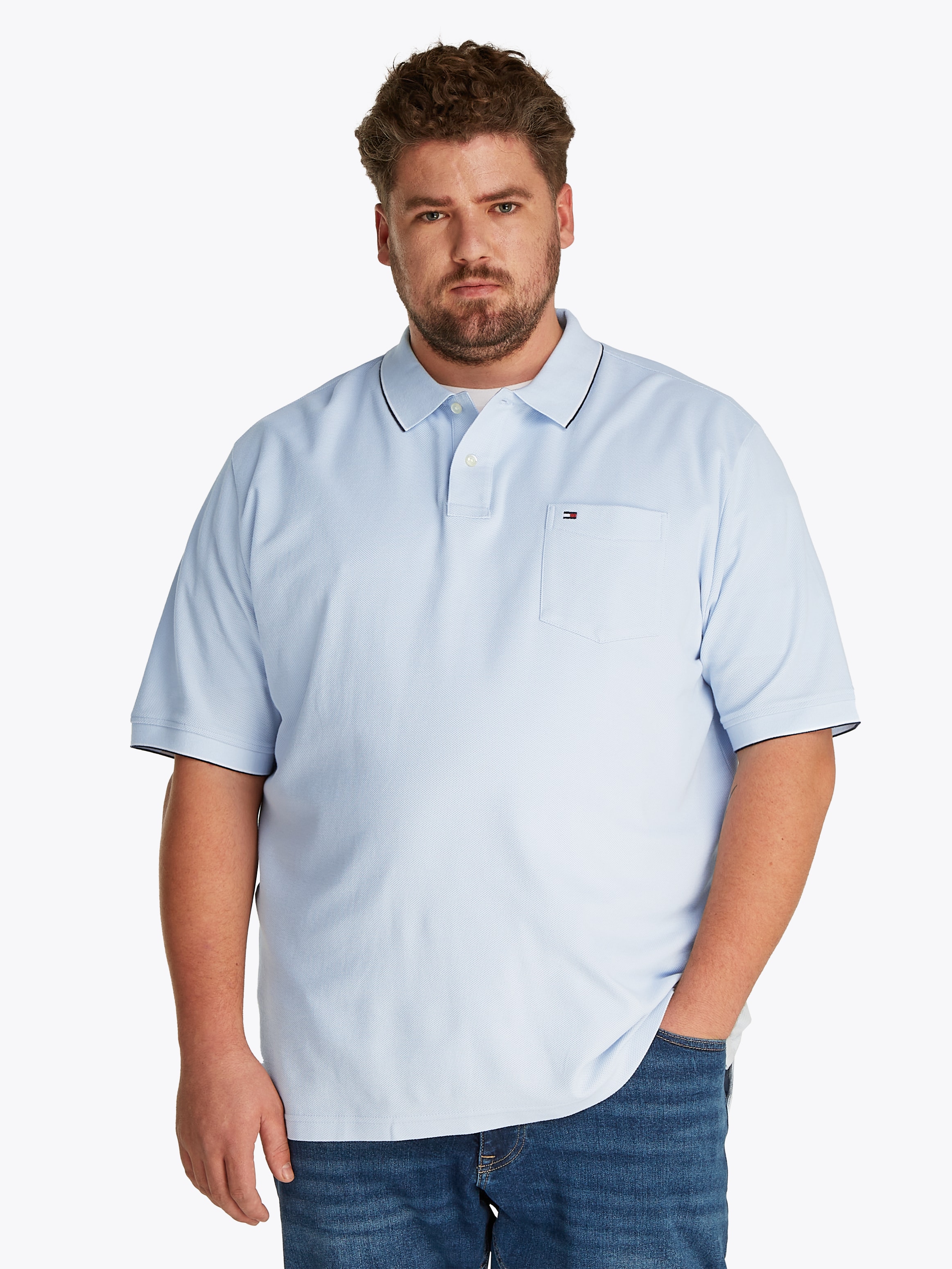Tommy Hilfiger Big & Tall "BT-POCKET CLASSIC FIT POLO-B" Große Größen günstig online kaufen