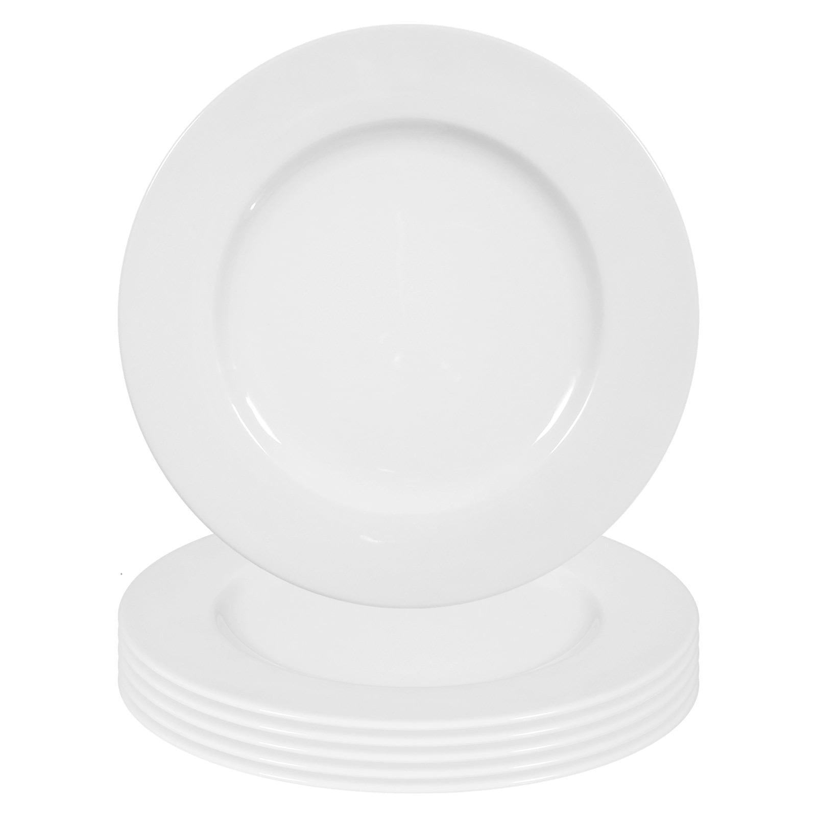 SELTMANN WEIDEN Speiseteller "Speiseteller Rondo/Liane ø 27,1 cm 6er Set weiß", weiß, Speiseteller