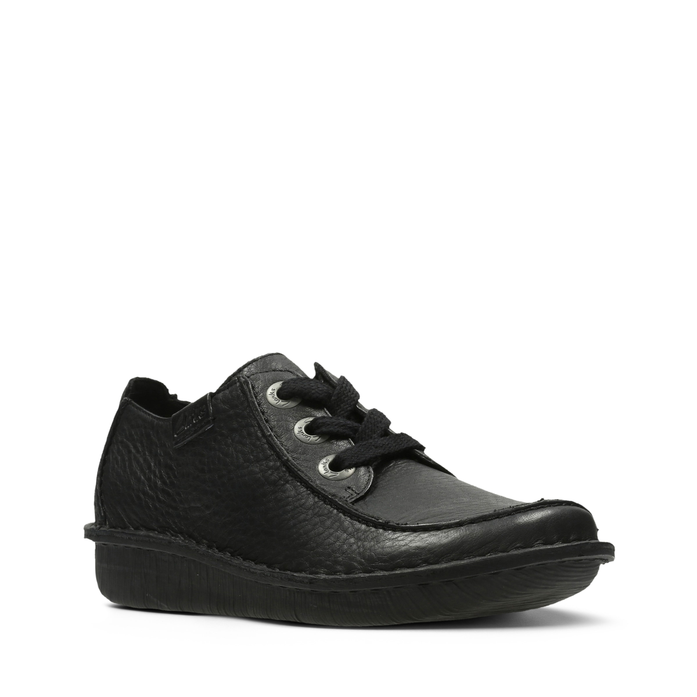 Clarks Schnürschuh »Funny Dream«, Freizeitschuh, Halbschuh, Komfortschuh mit Ziernaht