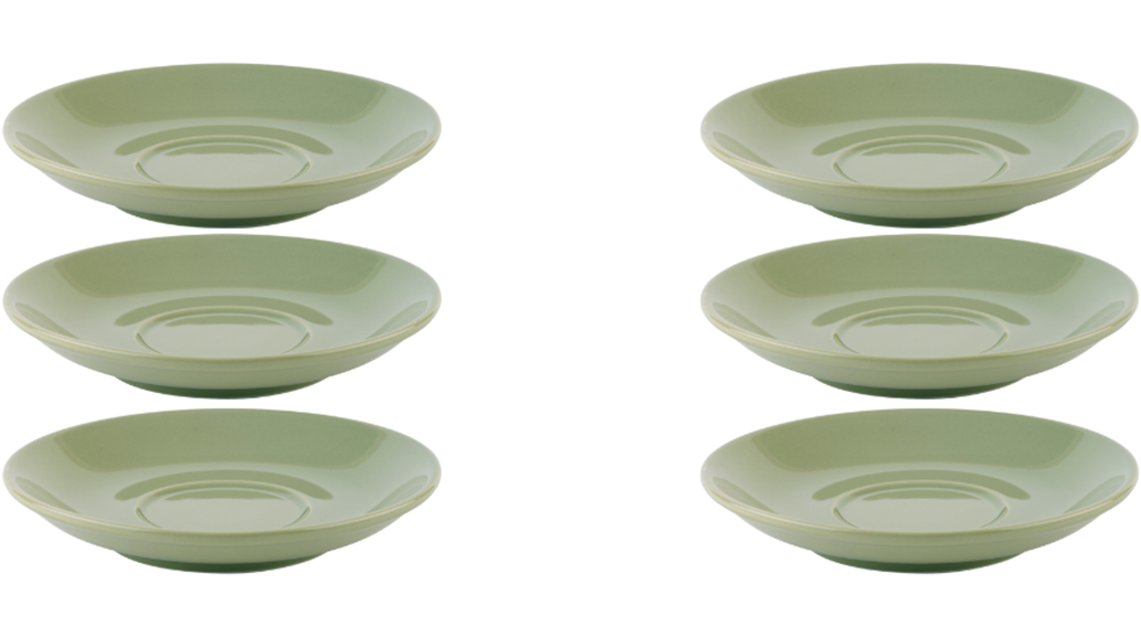 APS Untertasse "6er Set Kaffeeuntertasse -SNUG-" Teller Set, hochwertig verarbeitetes Material
