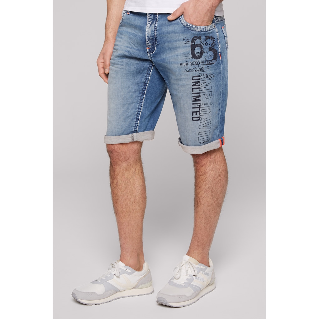 CAMP DAVID Jeansshorts