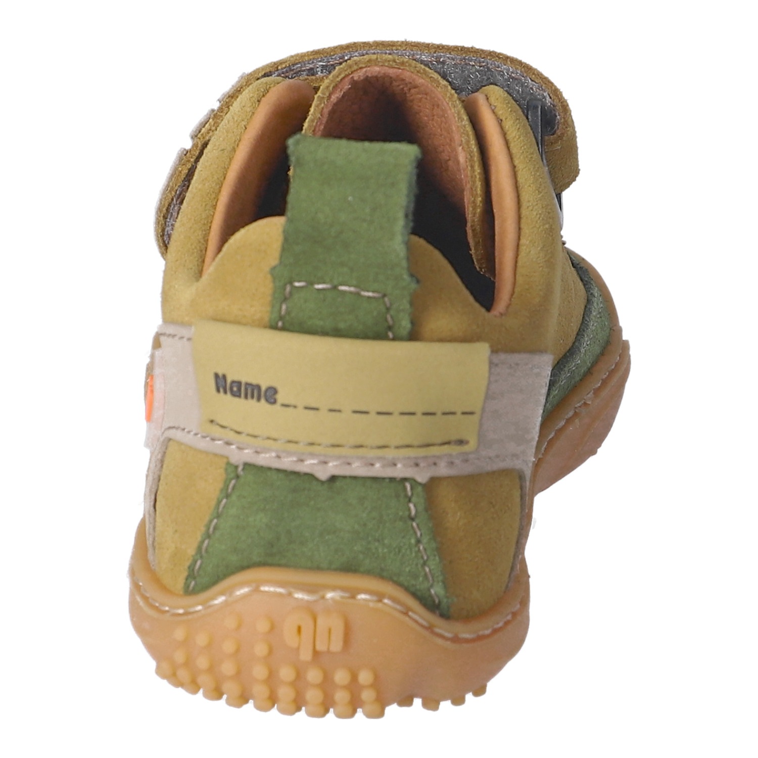 qnuffs Barfußschuh »Ahorn«  Klettschuh mit Nullsprenung, Größenschablone zum Download