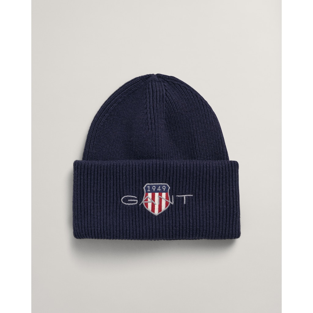 Gant Strickmütze »ARCHIVE SHIELD COTTON BEANIE«