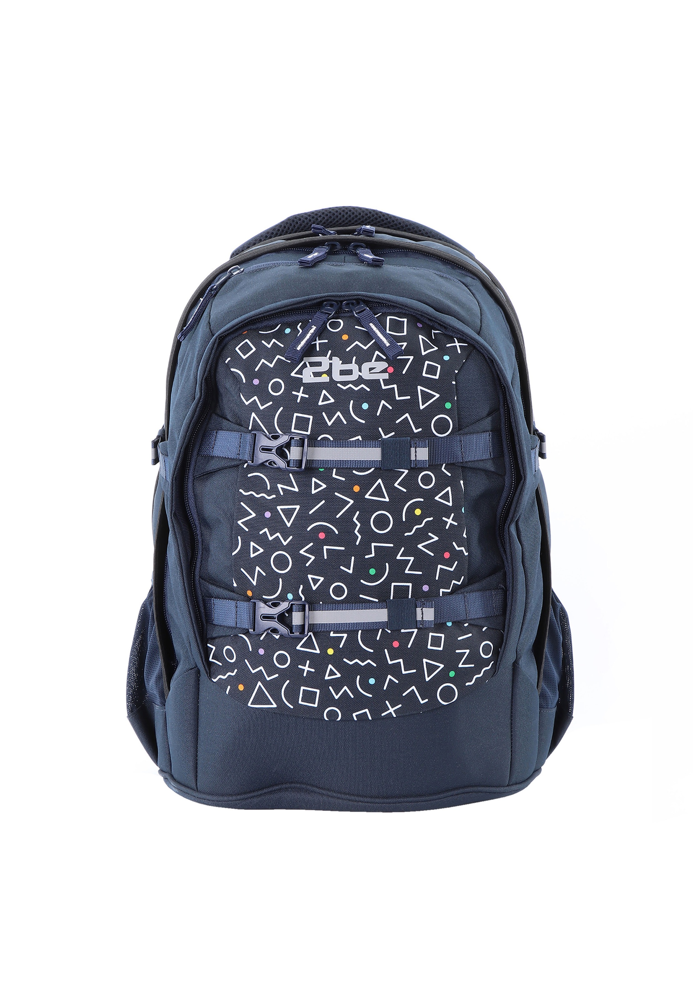 2be Schulrucksack, mit reflektierenden Elementen