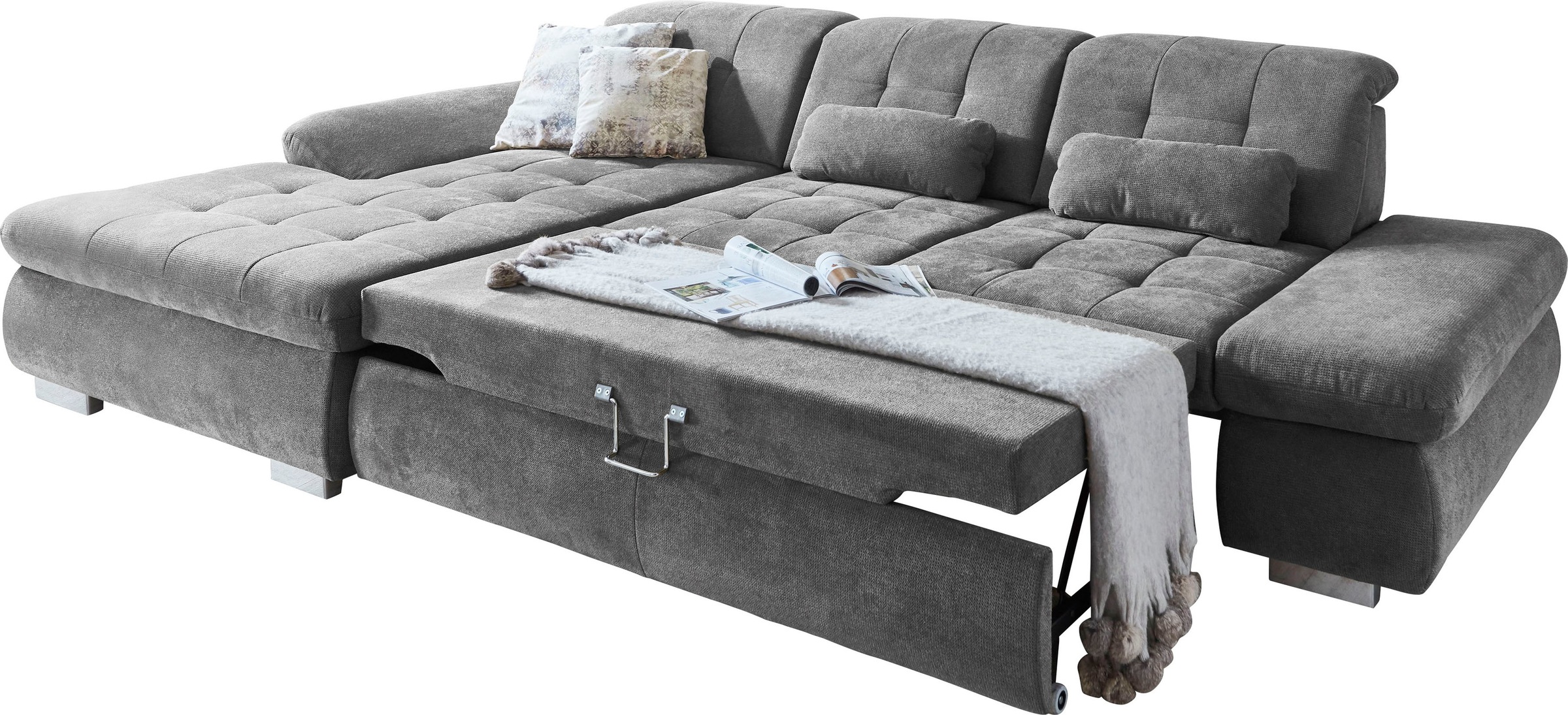 Die PlanBar Ecksofa »MP-IN17004 L-Form«, wahlweise mit Funktion, Federkern