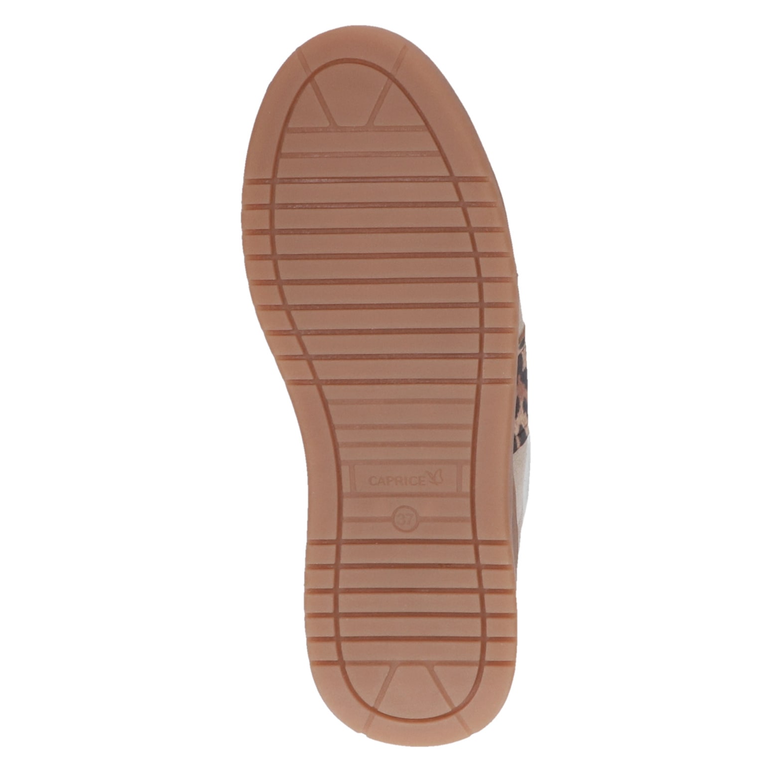 Caprice Sneaker, Freizeitschuh, Halbschuh, Schnürschuh mit Besätzen in Leooptik