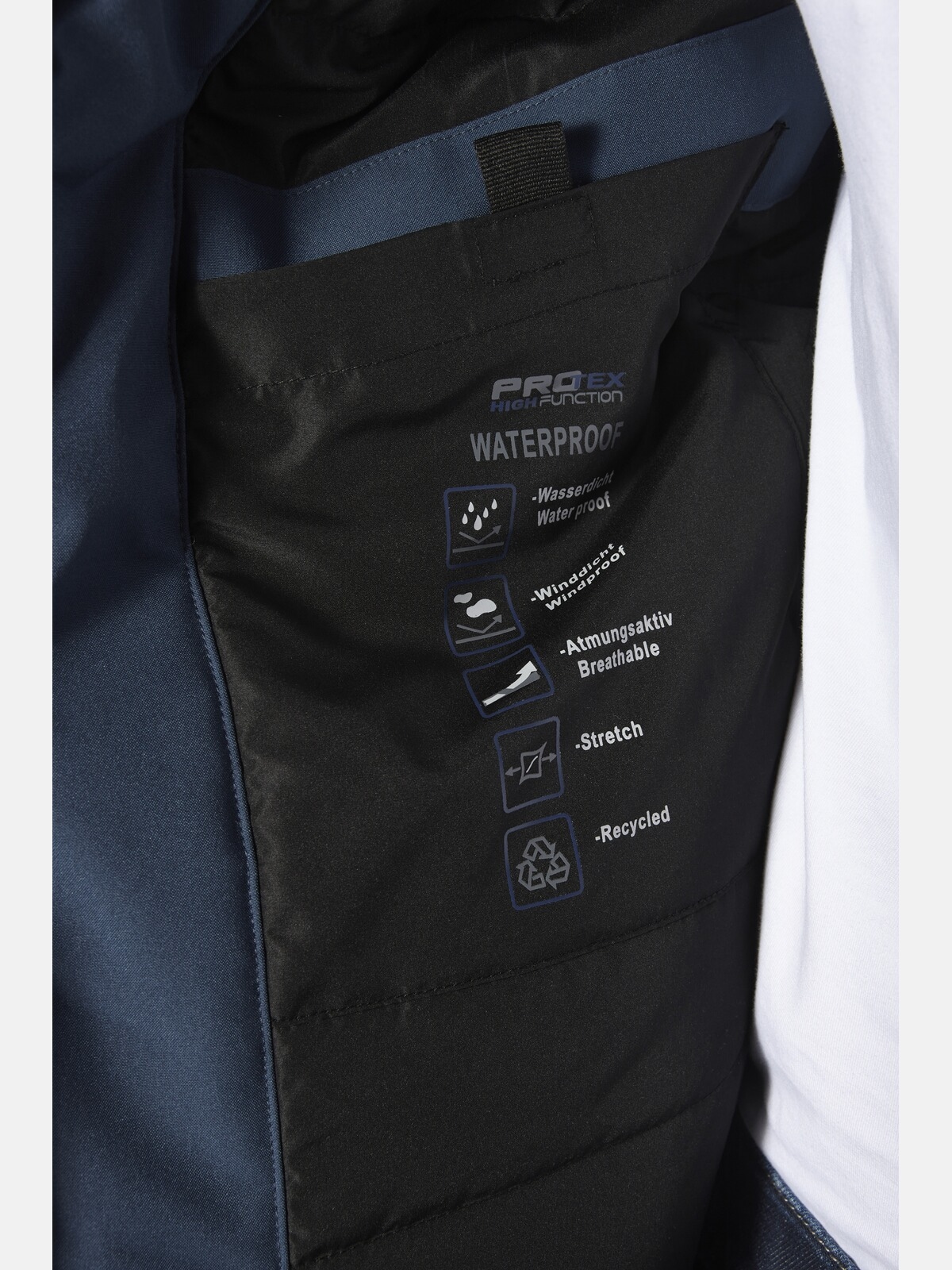 Babista Funktionsjacke »Funktionsjacke VESTAGISSI«, (1 St.), mit abnehmbarer Kapuze