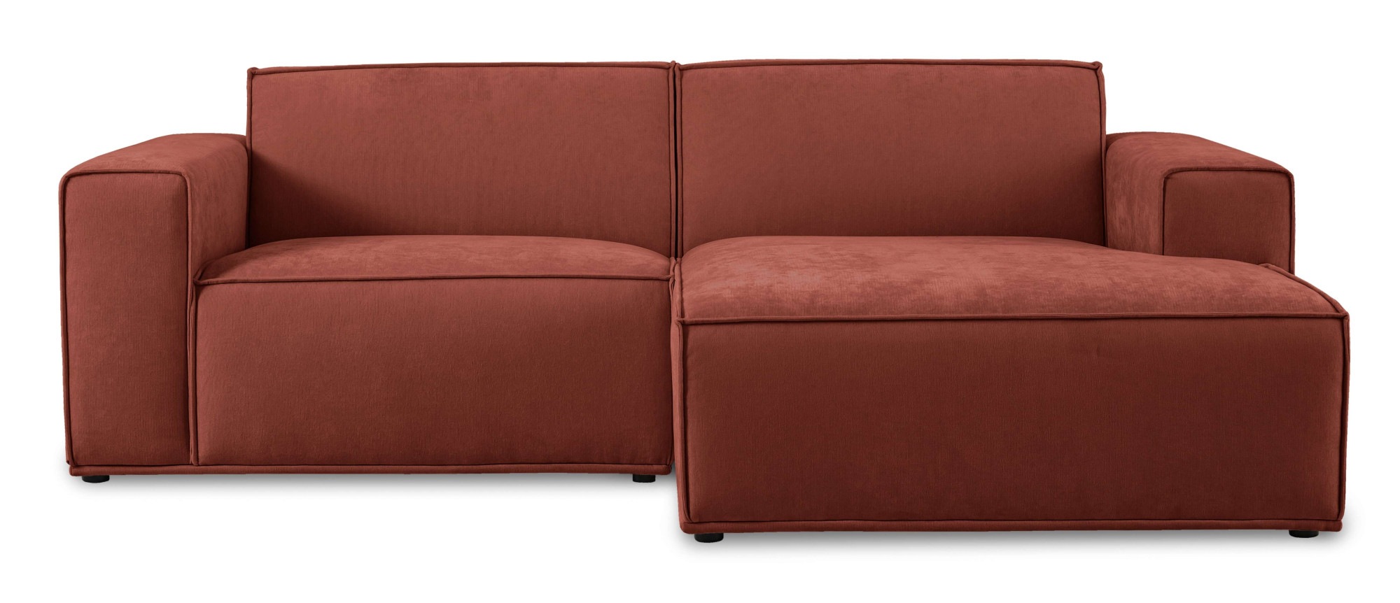 Home affaire Ecksofa "Avelin, 228 cm, L-Form, Chenille, Struktur-Boucle", m günstig online kaufen
