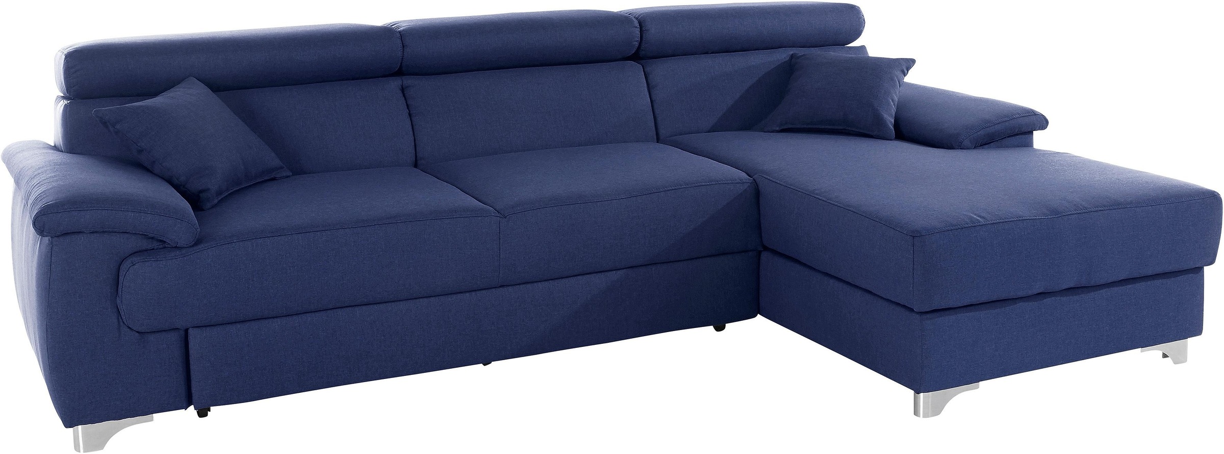Thumbnail - DOMO collection Ecksofa "Mira, inklusive Kopfteilverstellung für mehr Wohlfühlkomfort, L-Form", wahlweise mit Bettfunkti...