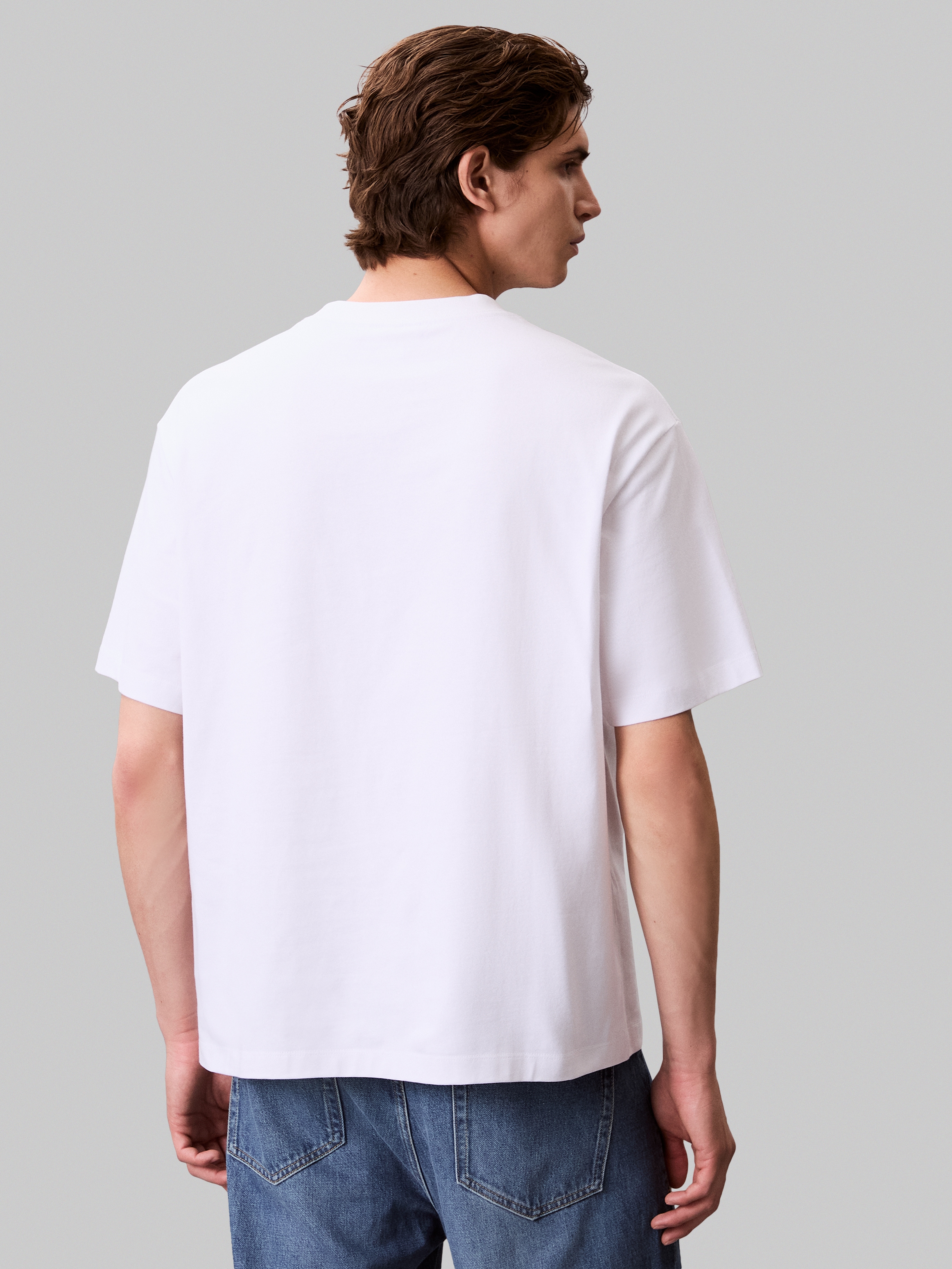Calvin Klein Jeans T-Shirt Relaxed Fit, Rundhalsausschnitt, Logoprint