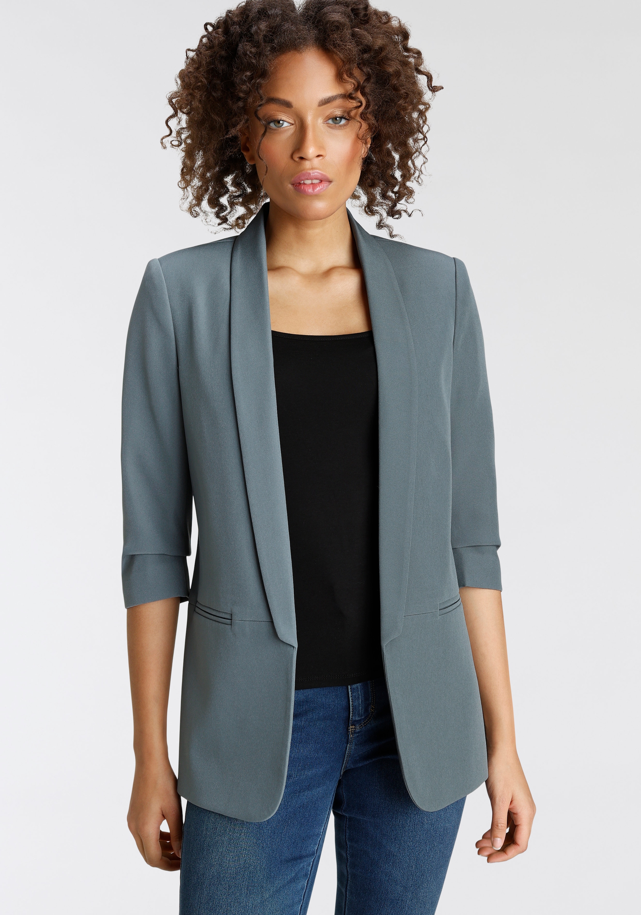 ONLY Kurzblazer »ONLELLA 3/4 BLAZER TLR«, mit 3/4 Ärmel für bestellen | BAUR