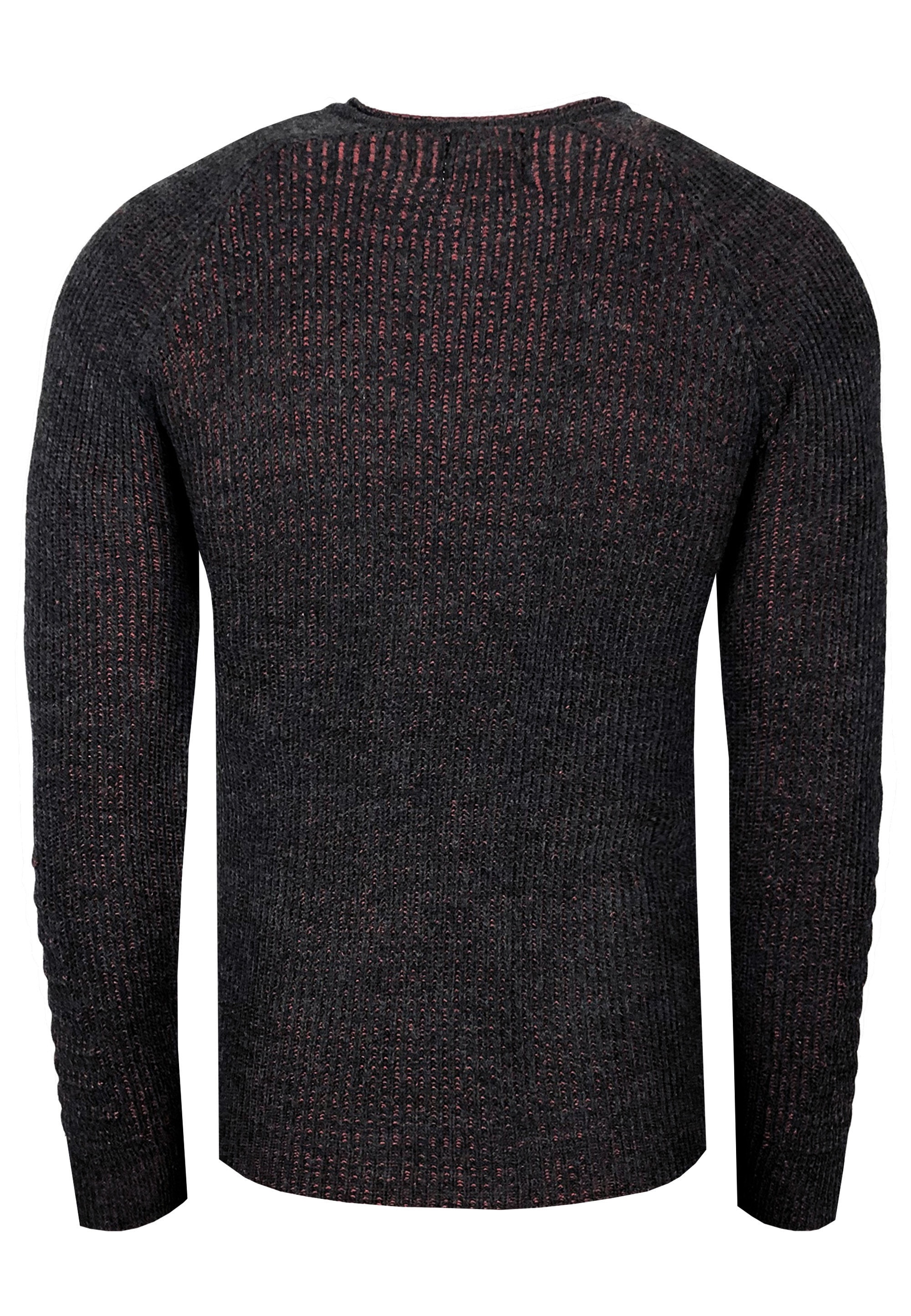 Rusty Neal Strickpullover, mit ausgefallenem Strickmuster