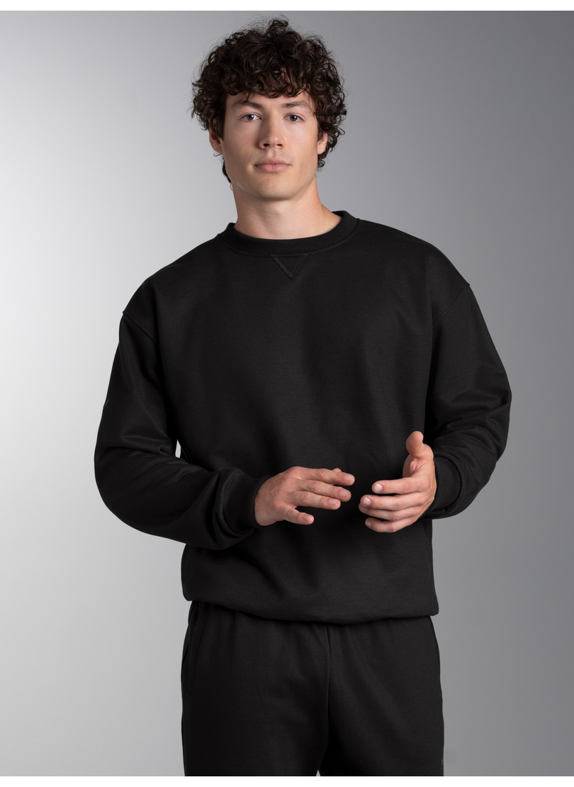 Trigema "TRIGEMA Basic Sweatshirt mit weicher Innenseite"