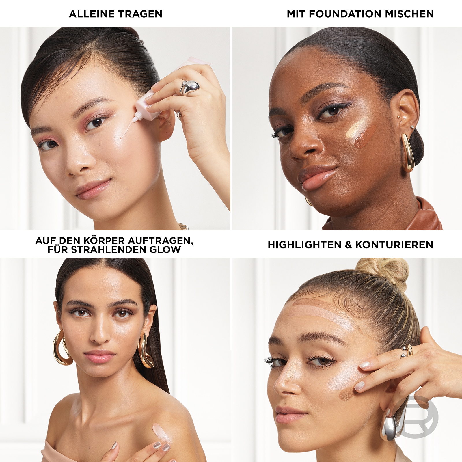 L'ORÉAL PARIS Schmink-Set »L'Oréal Paris Bestseller Glow Look Set«, mit vielseitigen Kombinationsmöglichkeiten