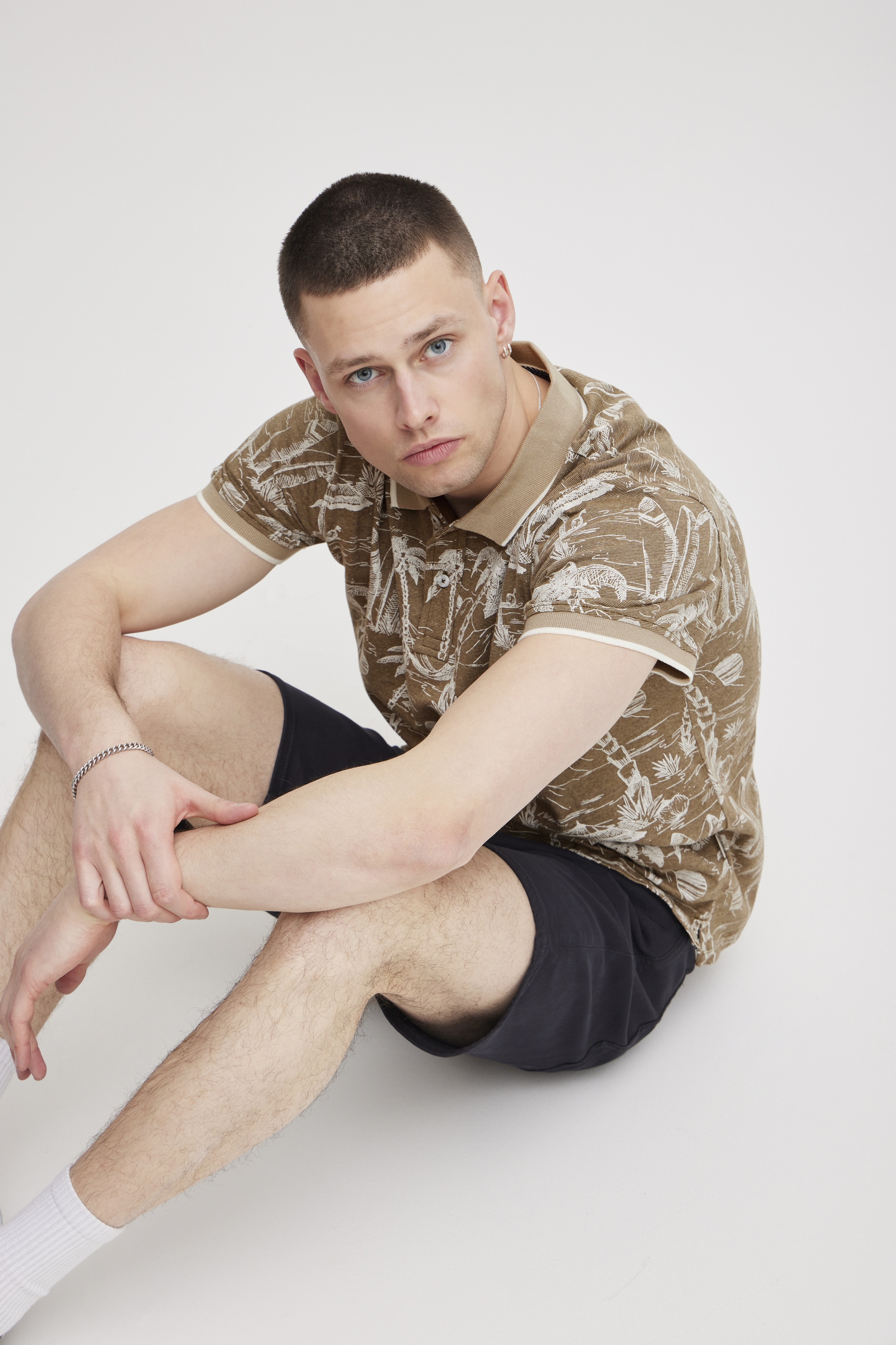 Blend Poloshirt "BHPolo" Lässiges Poloshirt mit Print günstig online kaufen