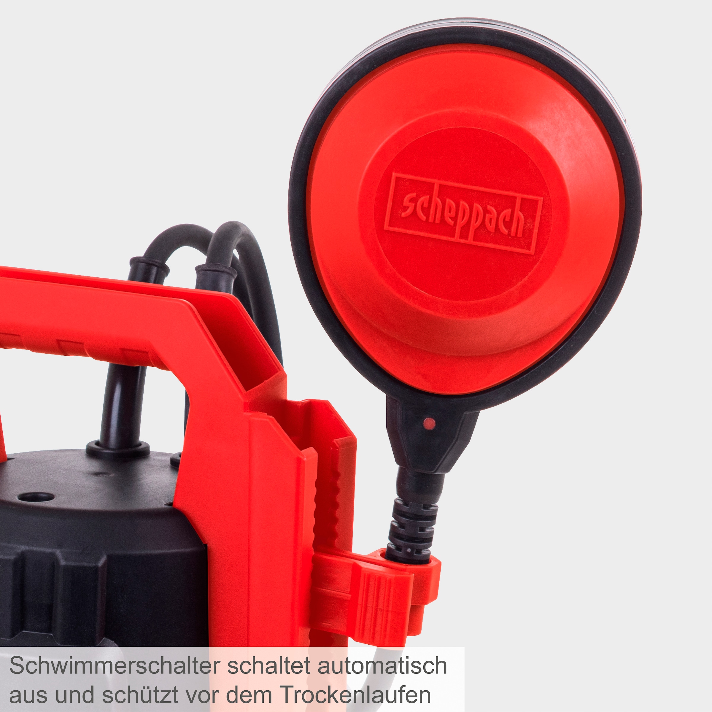 Scheppach Schmutzwasserpumpe »»DWP400««, 400 W, max. 9000 L/h, 0,6 bar
