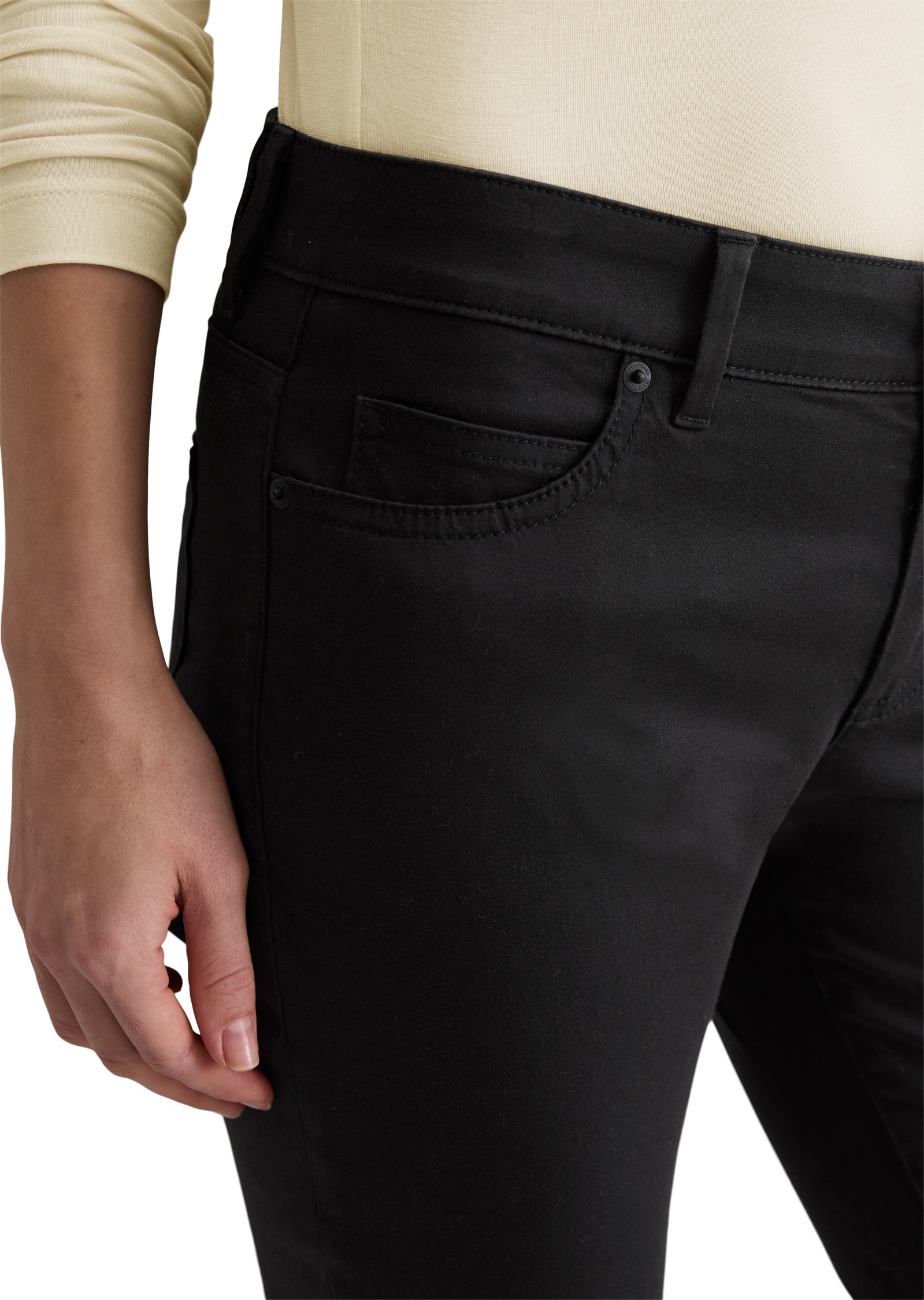 Marc O'Polo 5-Pocket-Hose »aus Smooth Sateen Stretch«
