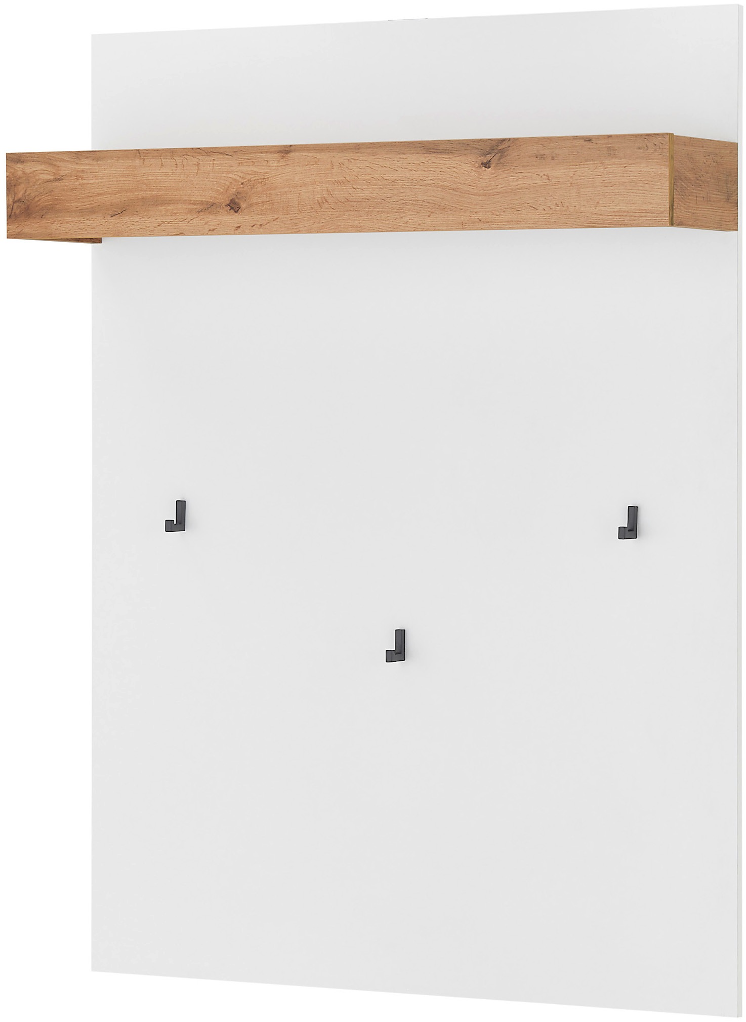Thumbnail - INOSIGN Garderobenpaneel "GiRON/CiTY, Wandregal in vier Farben, Flurgarderobe mit Hutablage", mit Kleiderstange und Hake...