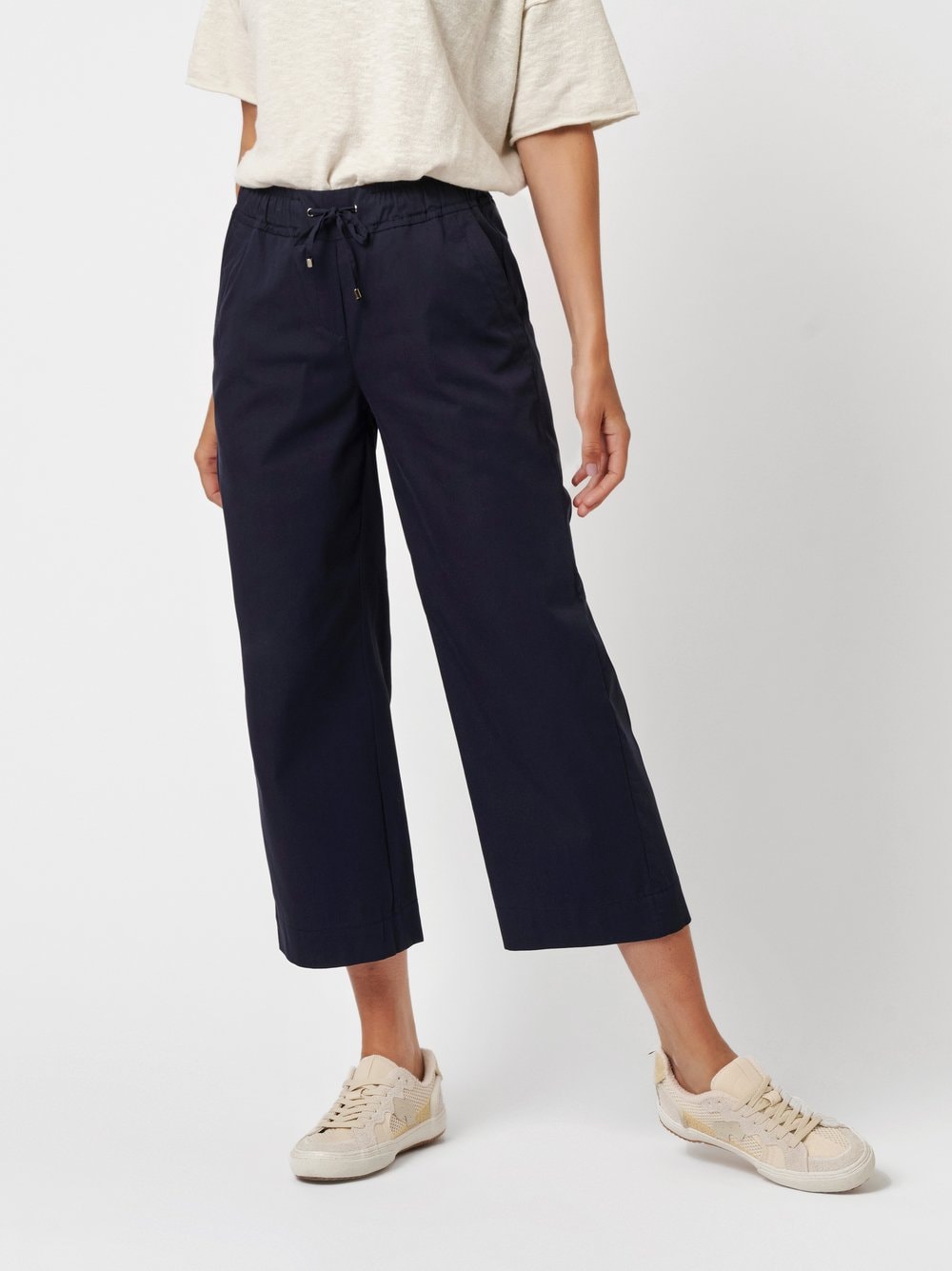 TONI Schlupfhose "Pia Wide Leg 3/4", Sommerhose in 3/4-Länge, mit weitem Be günstig online kaufen